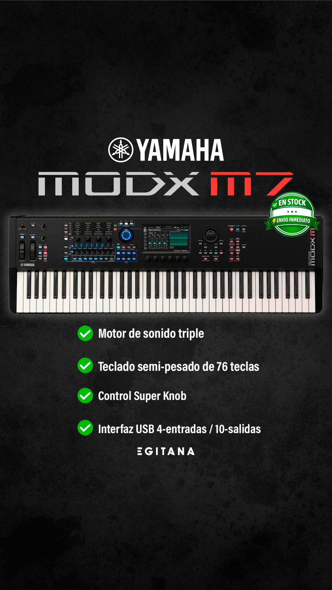 Egitana - Tienda de Instrumentos Musicales Facebook ad