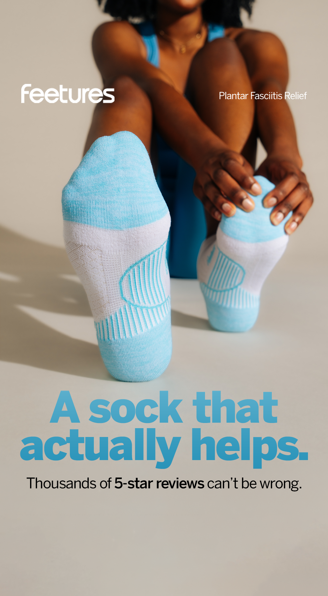 Feetures Facebook ad