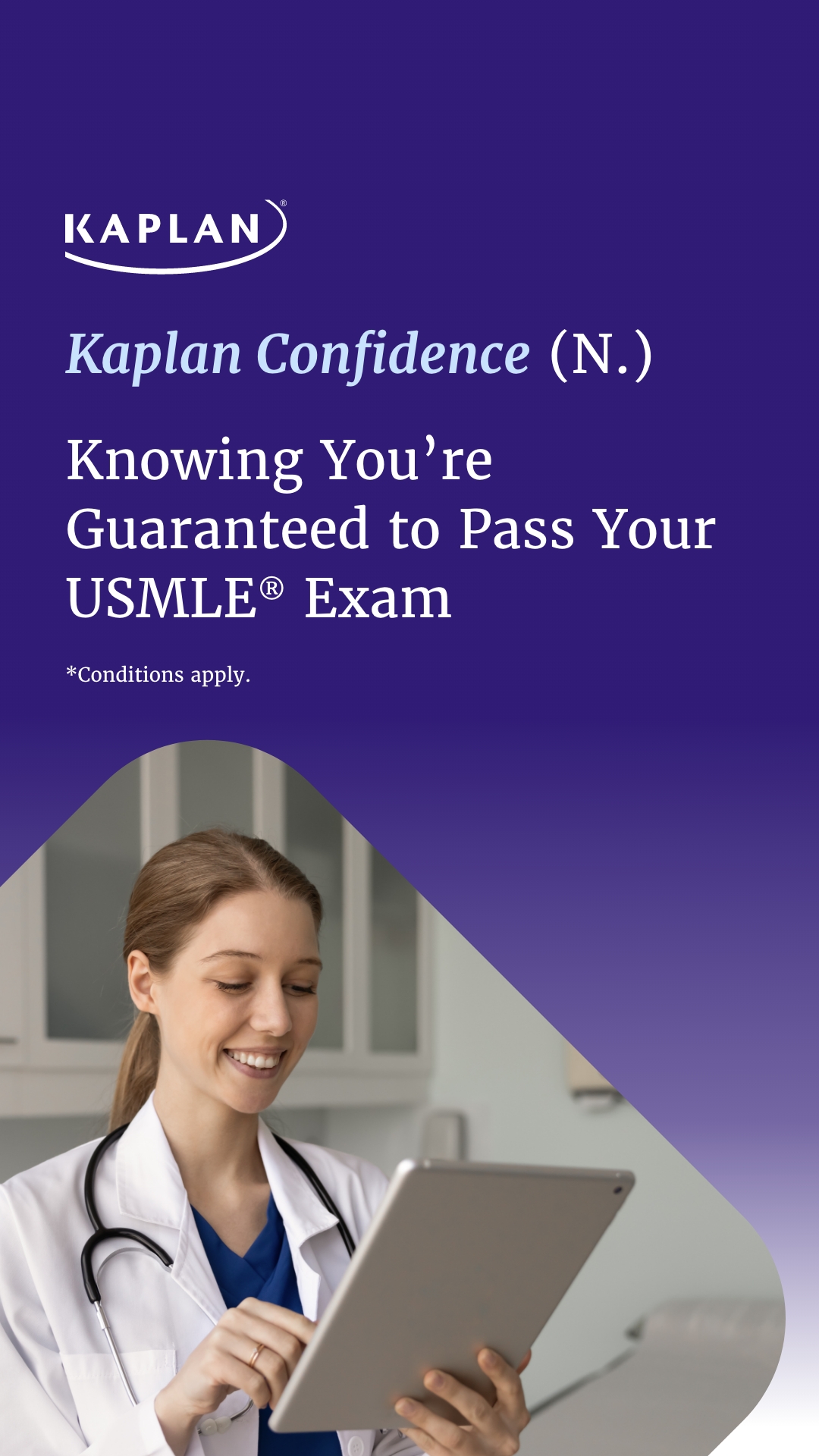Kaplan Health Facebook ad