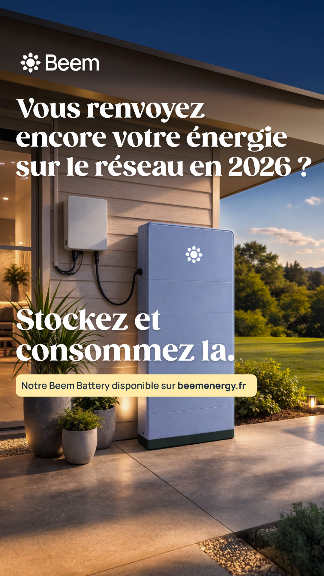 Beem Energy Facebook ad