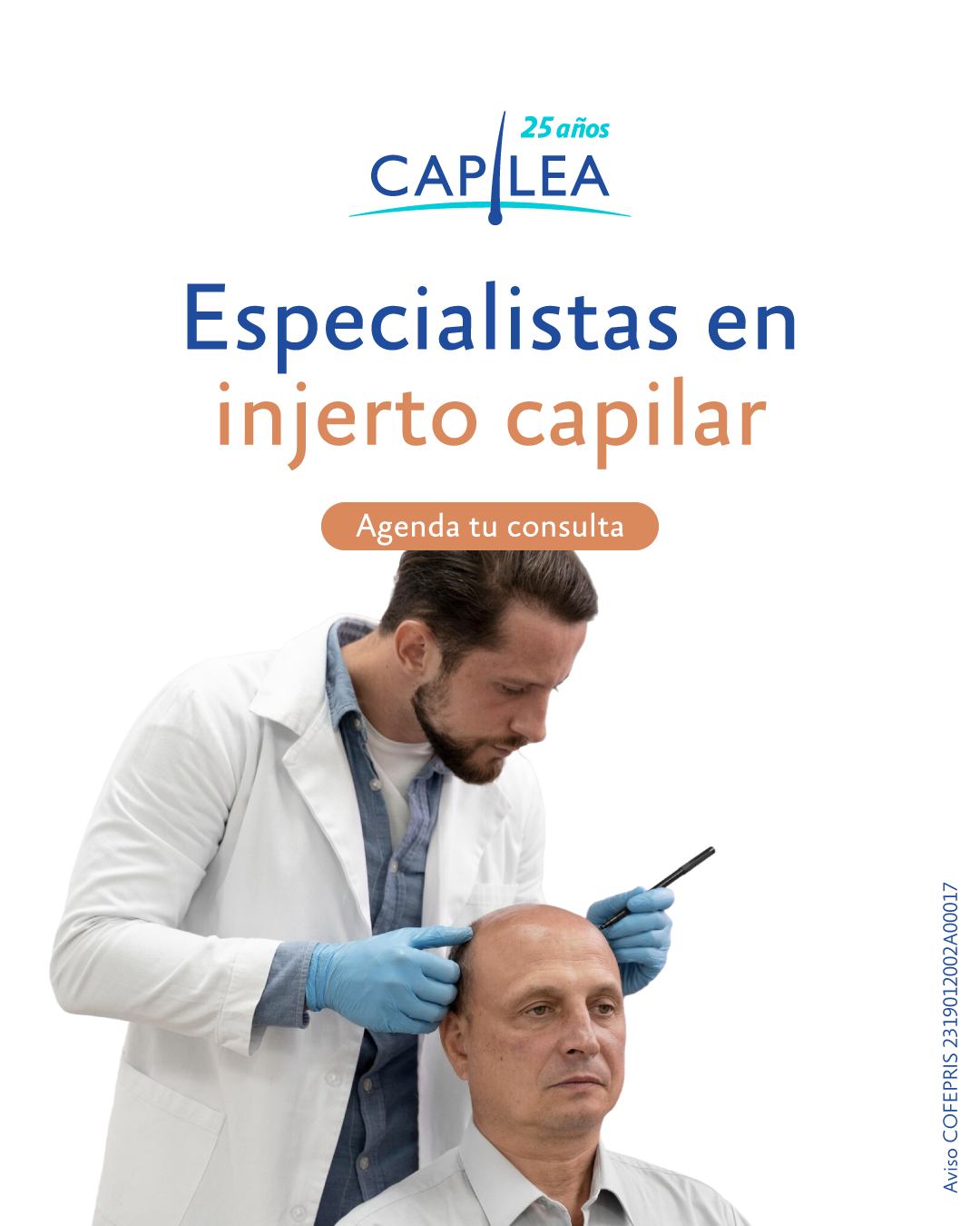Capilea México Facebook ad
