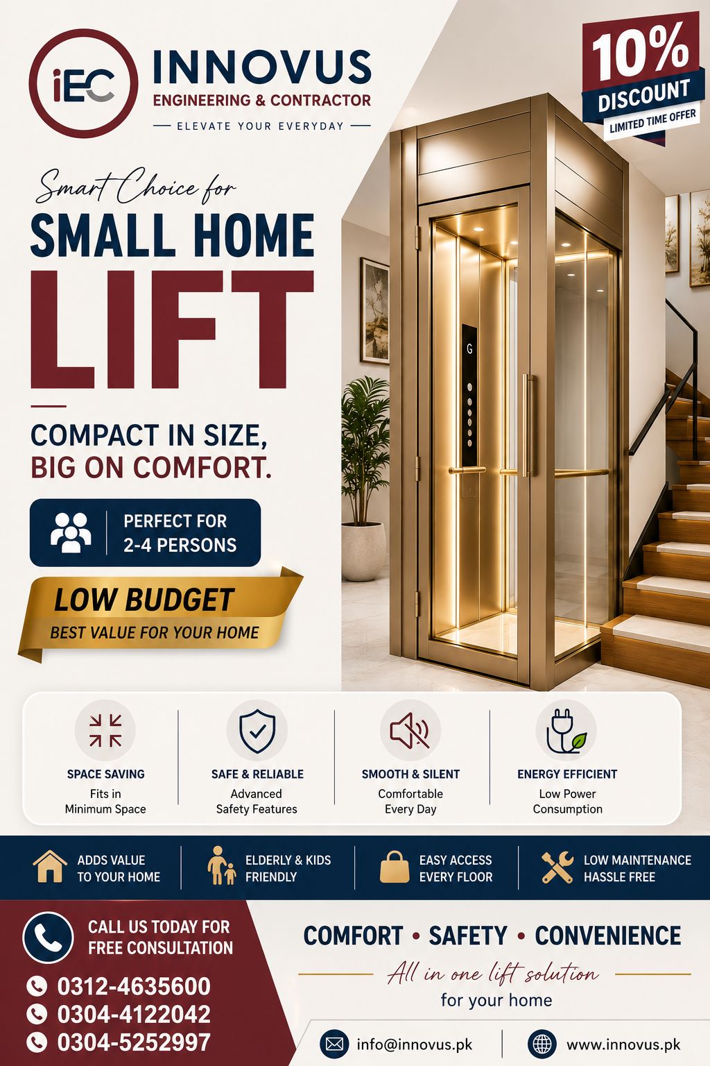 Innovus Engineering & Contractor Facebook ad