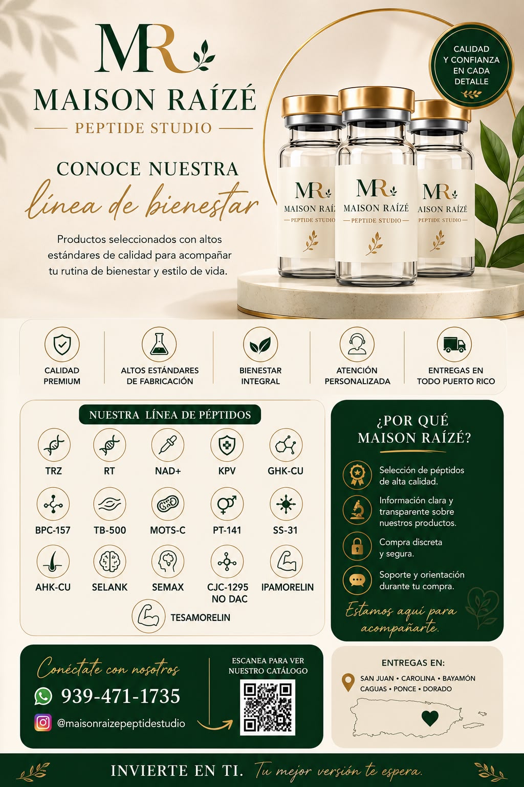Maison Raize Peptide Facebook ad from Jul 28, 2026