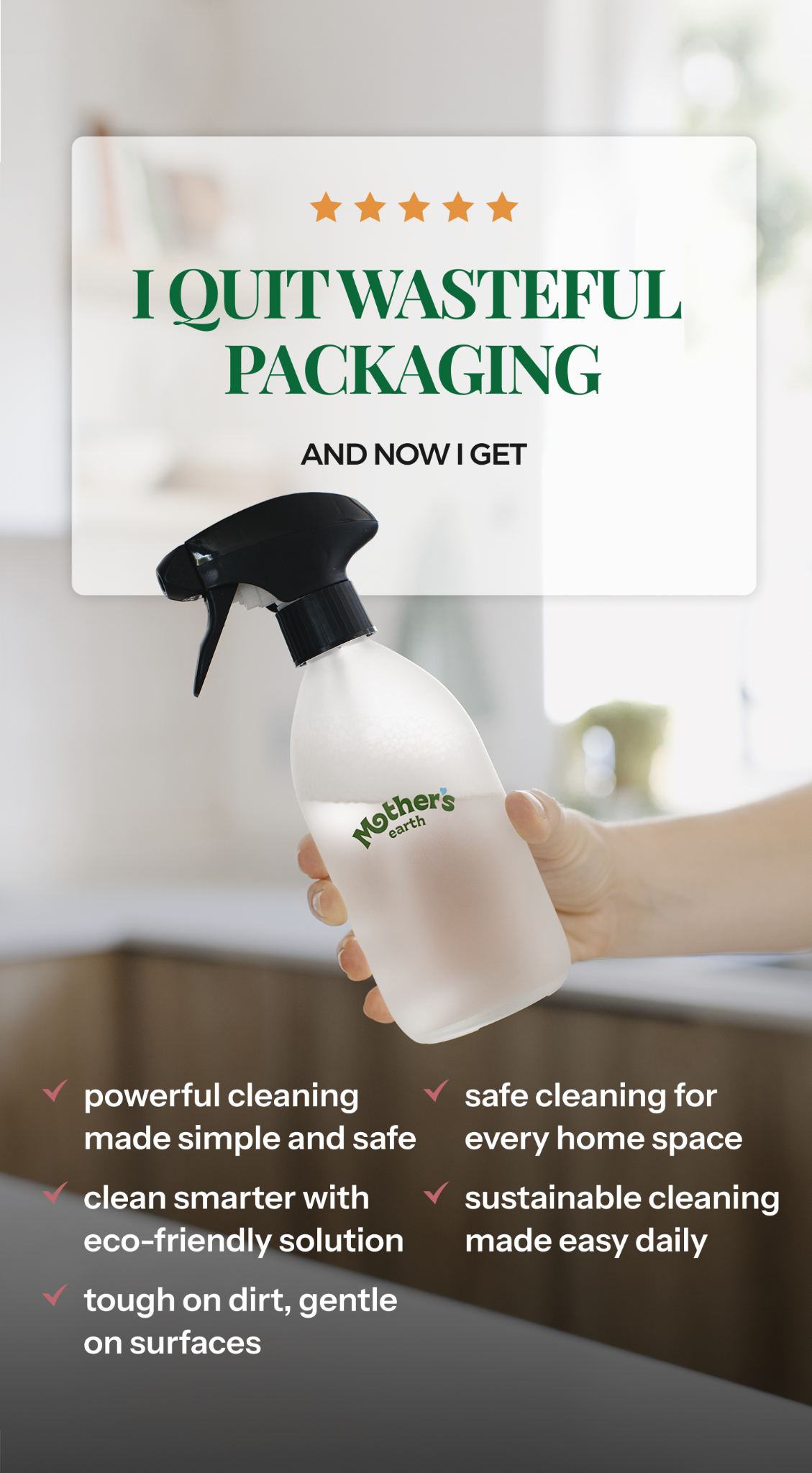 Mothers Earth Facebook ad