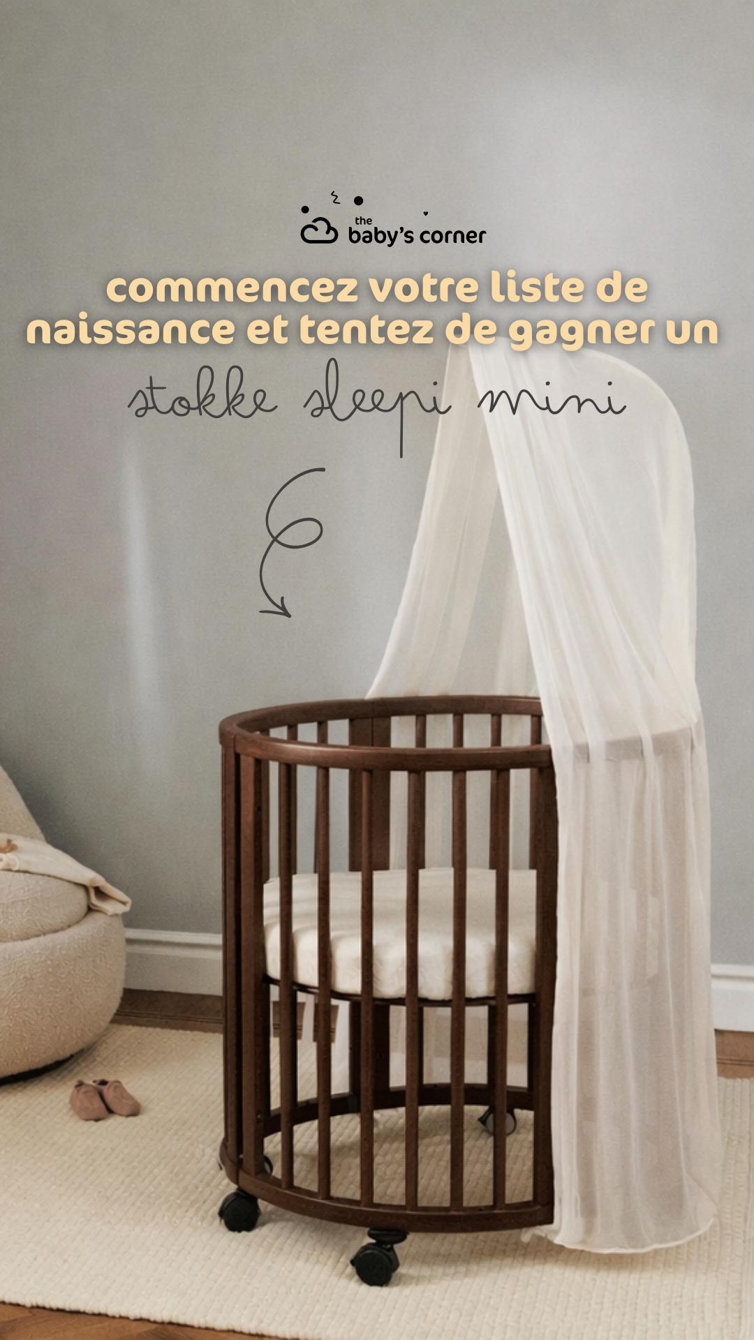 The baby's corner brussels Facebook ad from Apr 22, 2026