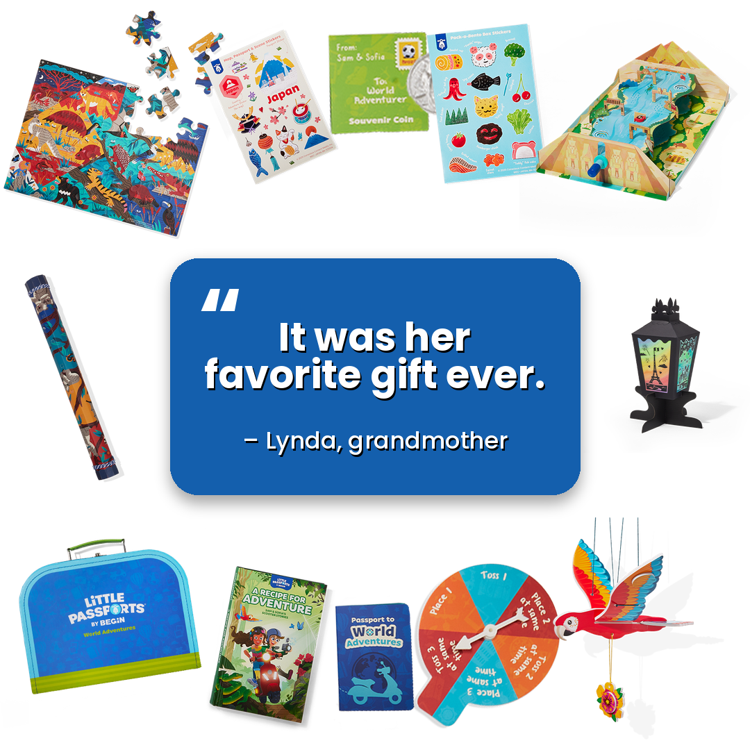 Little Passports Facebook ad