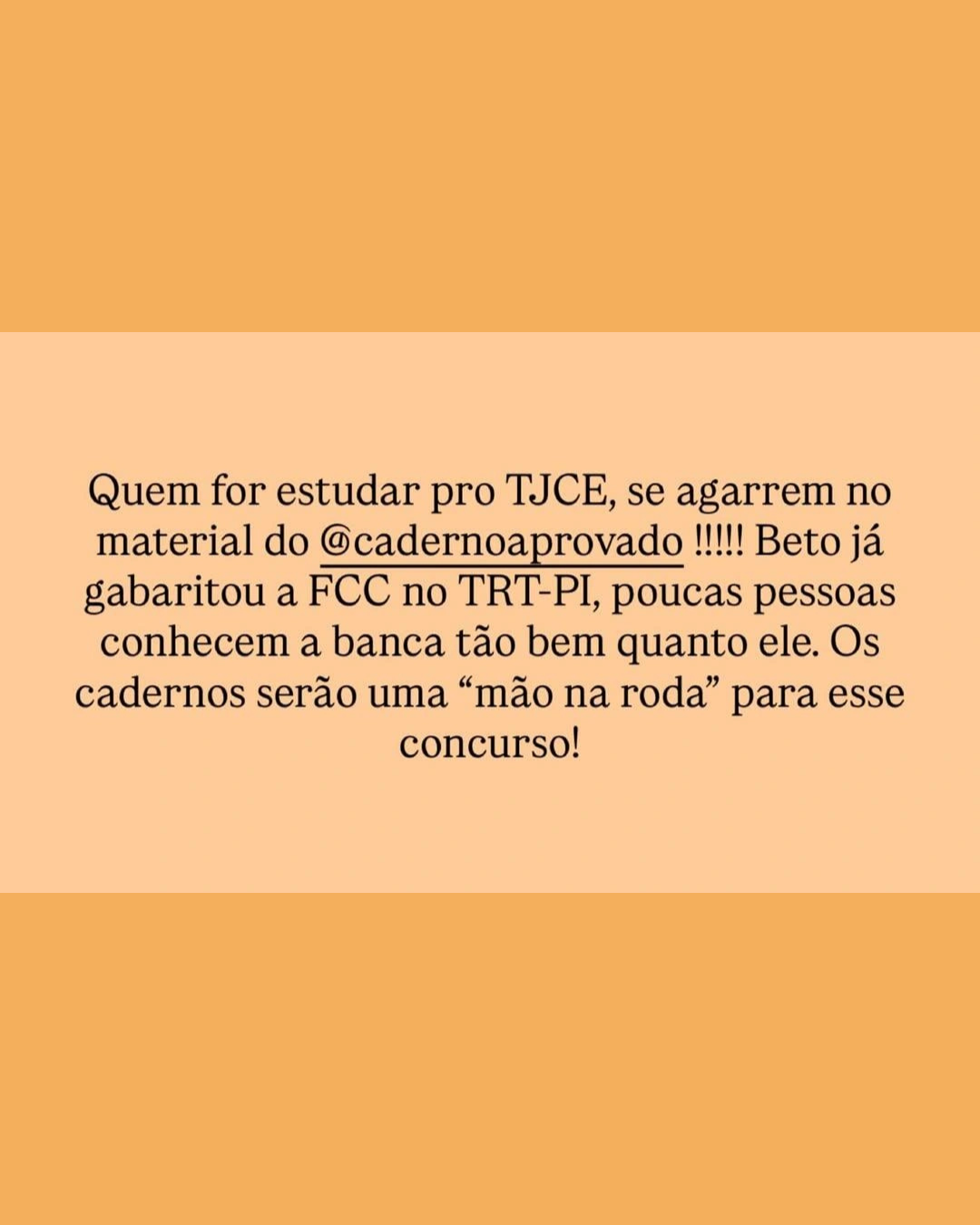 Caderno do Aprovado - Materiais para Concursos Facebook ad