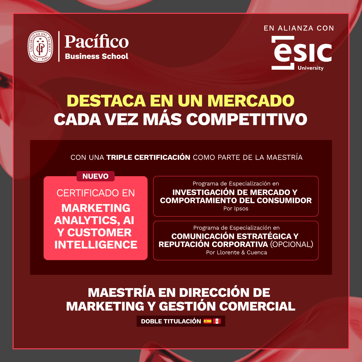 Pacífico Business School Facebook ad