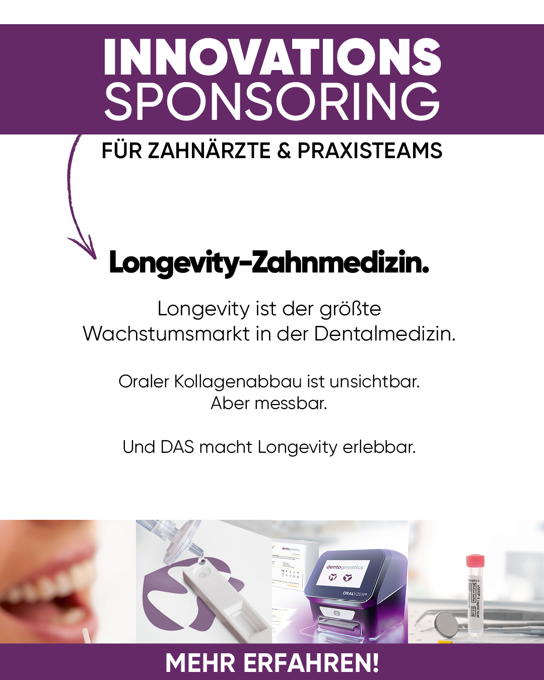 Dentognostics GmbH Facebook ad: Buchen Sie sich jetzt Ihr kostenfreies Beratungsgespräch