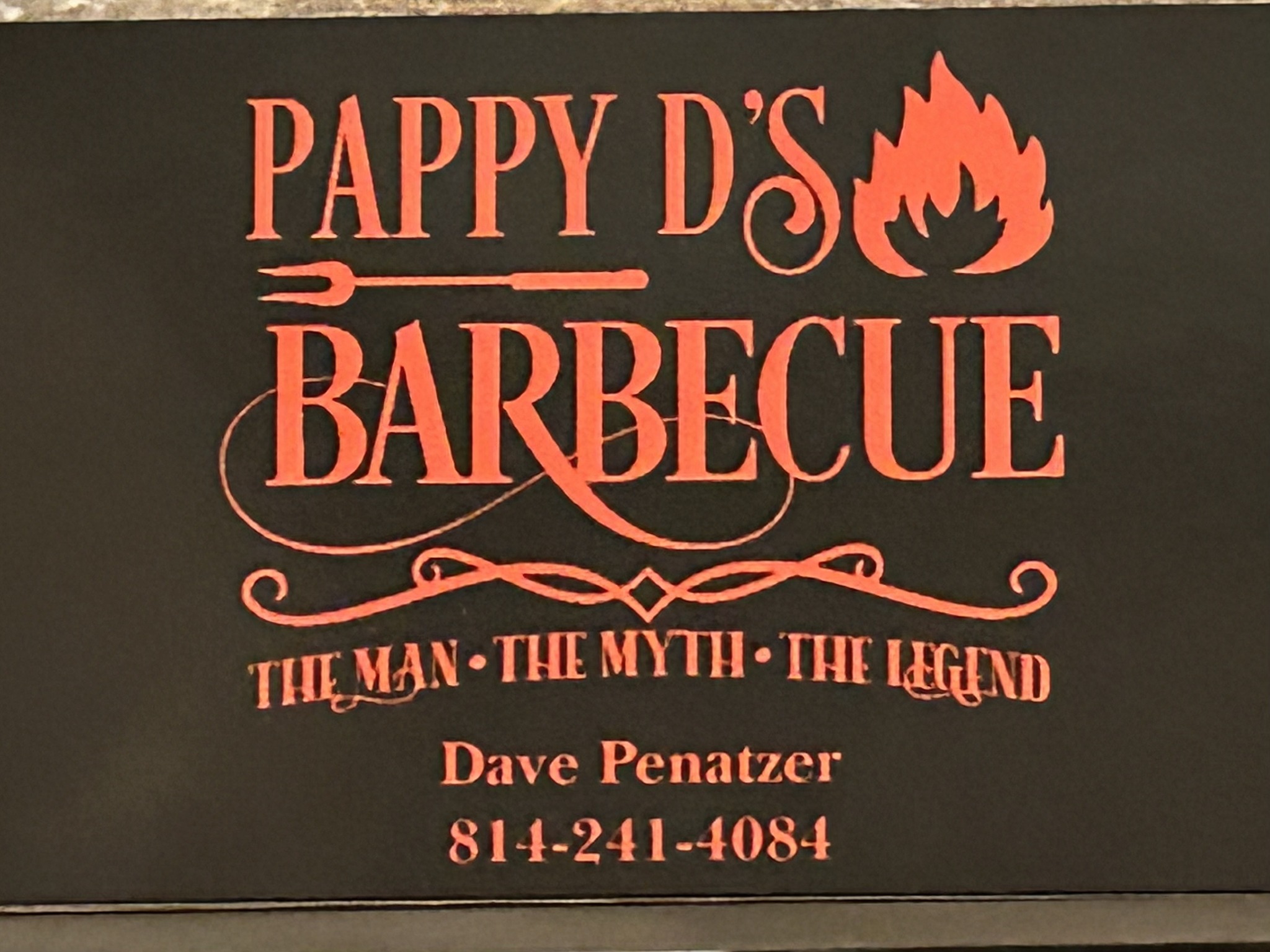 Pappy D’S Barbecue Facebook ad