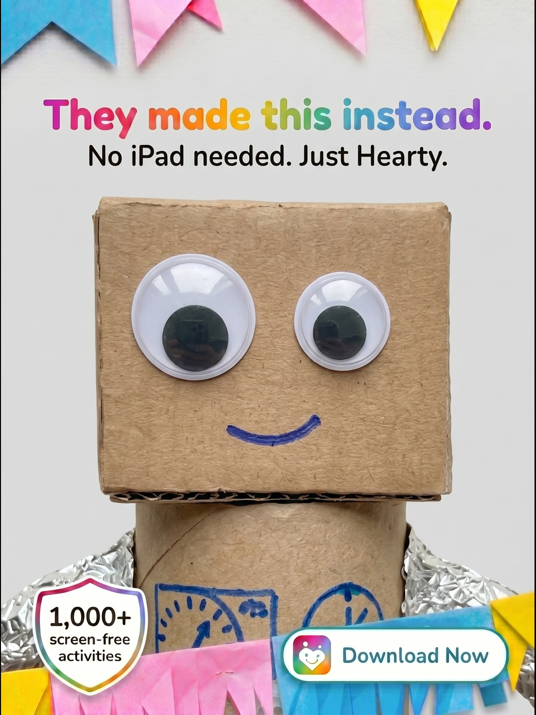 Hearty App Facebook ad