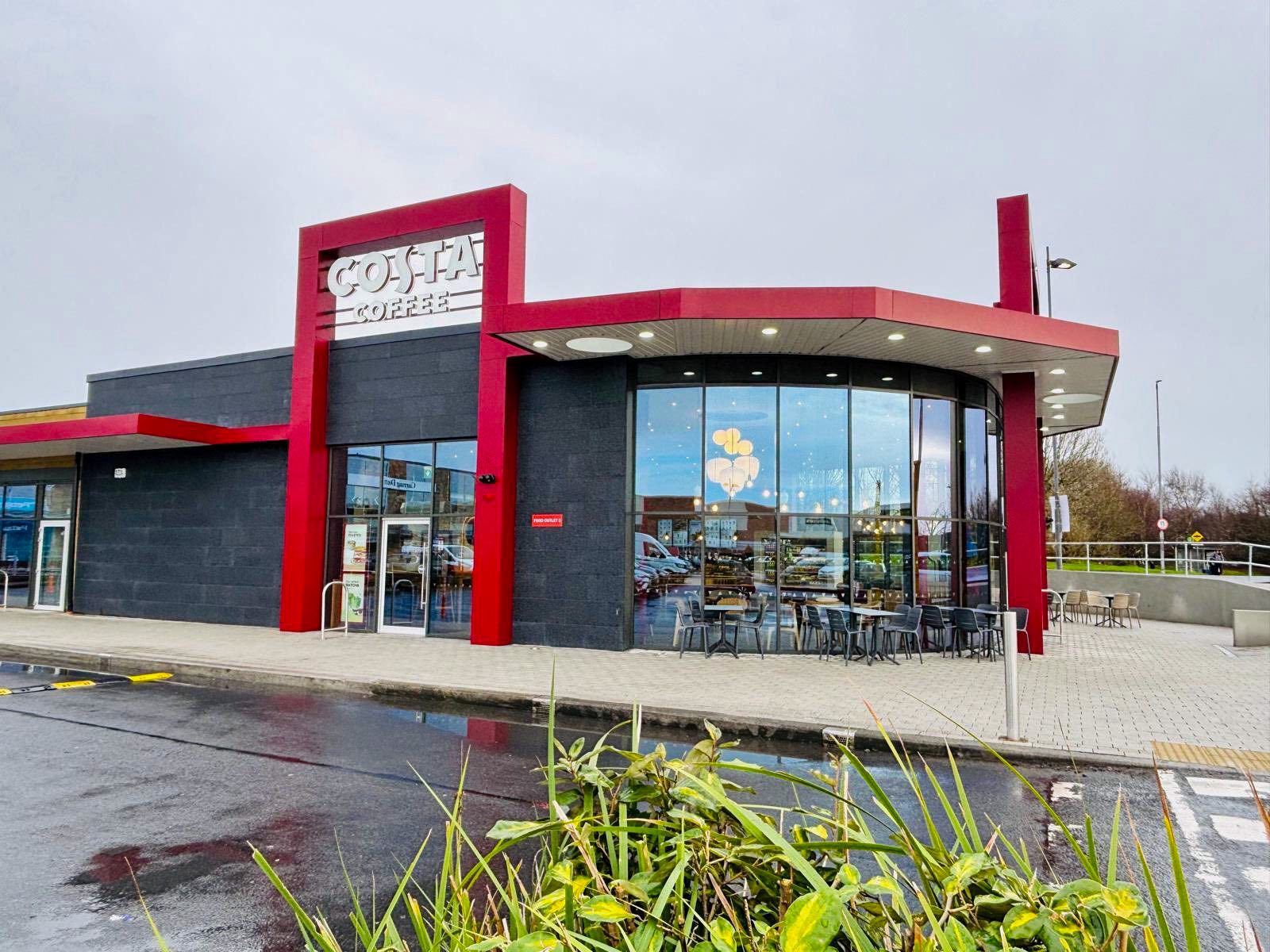 Costa Coffee Ireland Facebook ad