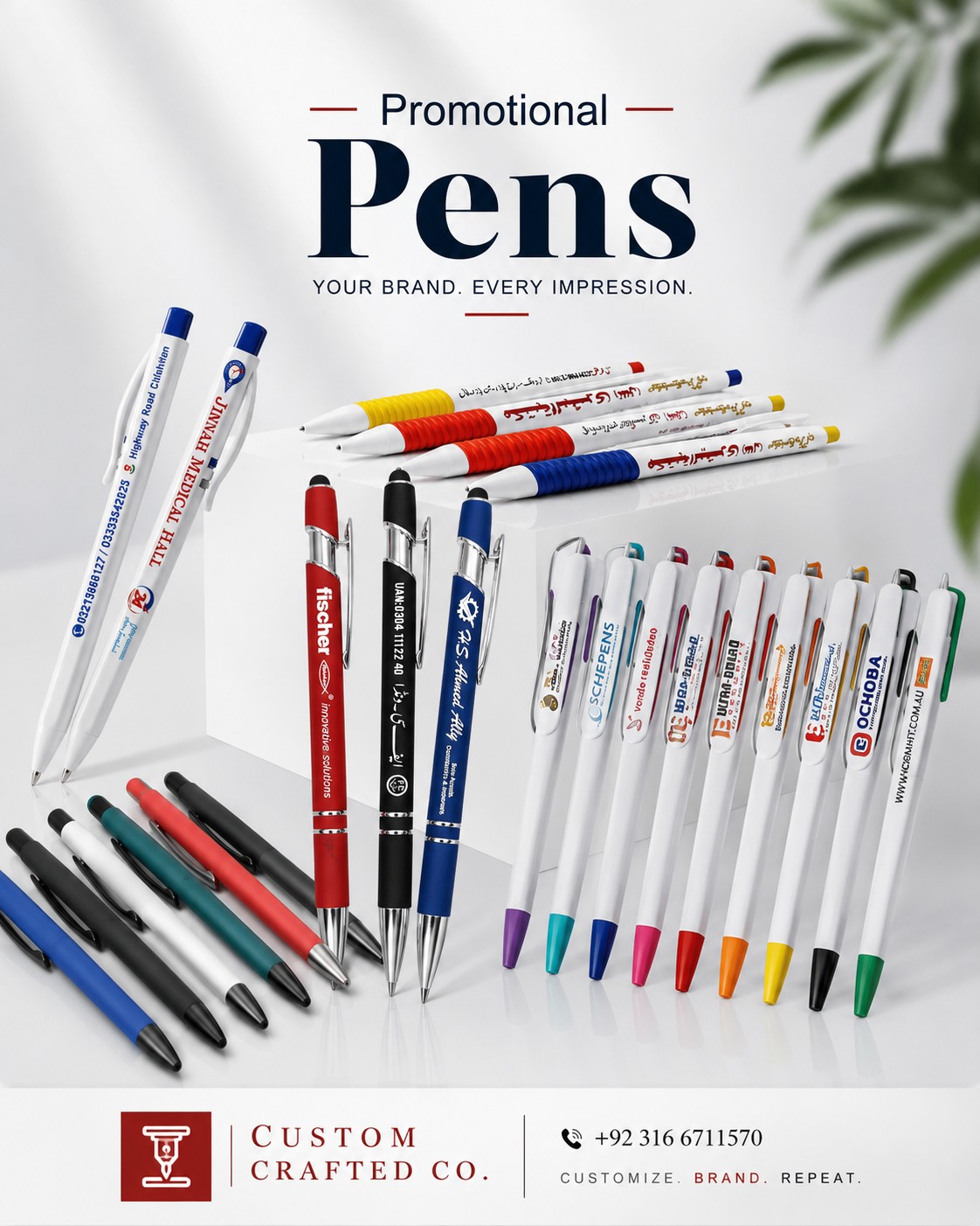 Custom Crafted Co. Facebook ad