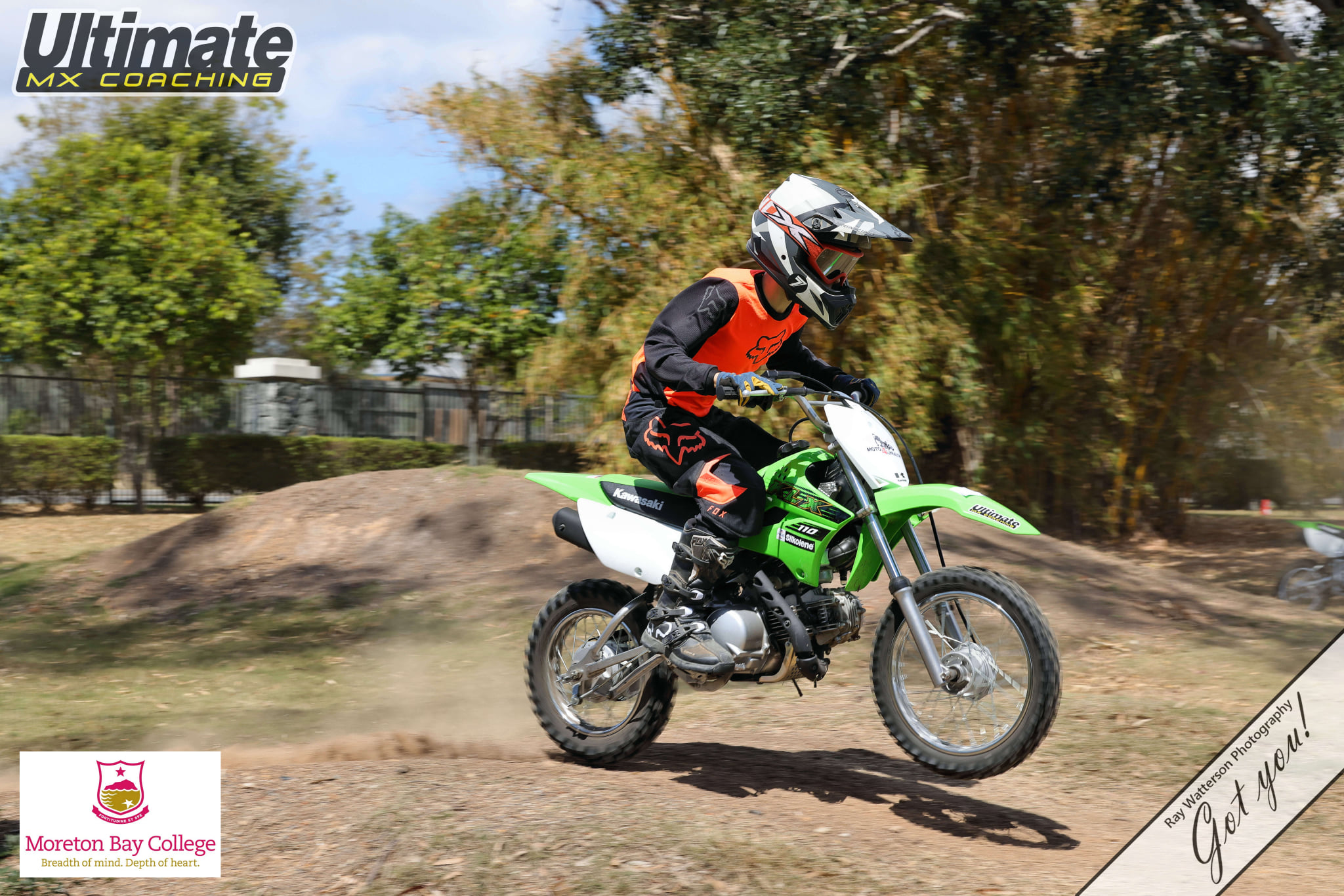 Ultimate Motocross coaching Facebook ad: Learn to ride Motocross