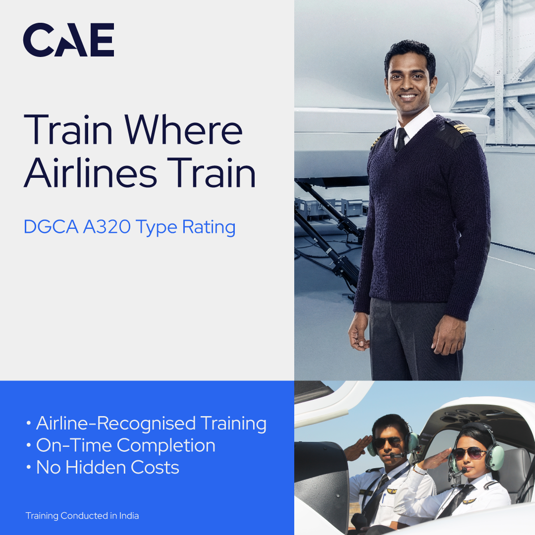 CAE Pilot Facebook ad: Airbus A320 & Boeing 737 Type Ratings