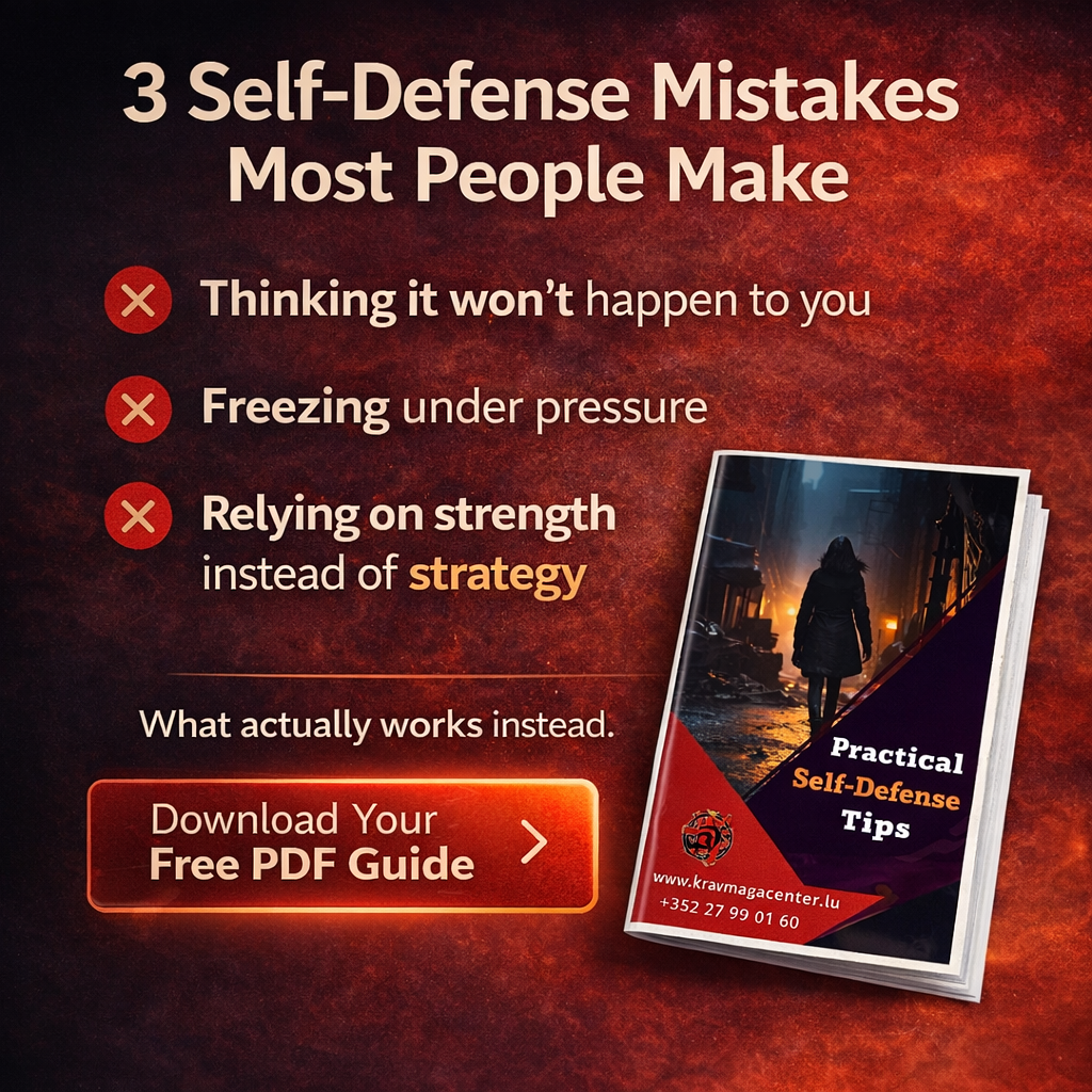 Krav Maga Center "by kickyoufit" Facebook ad