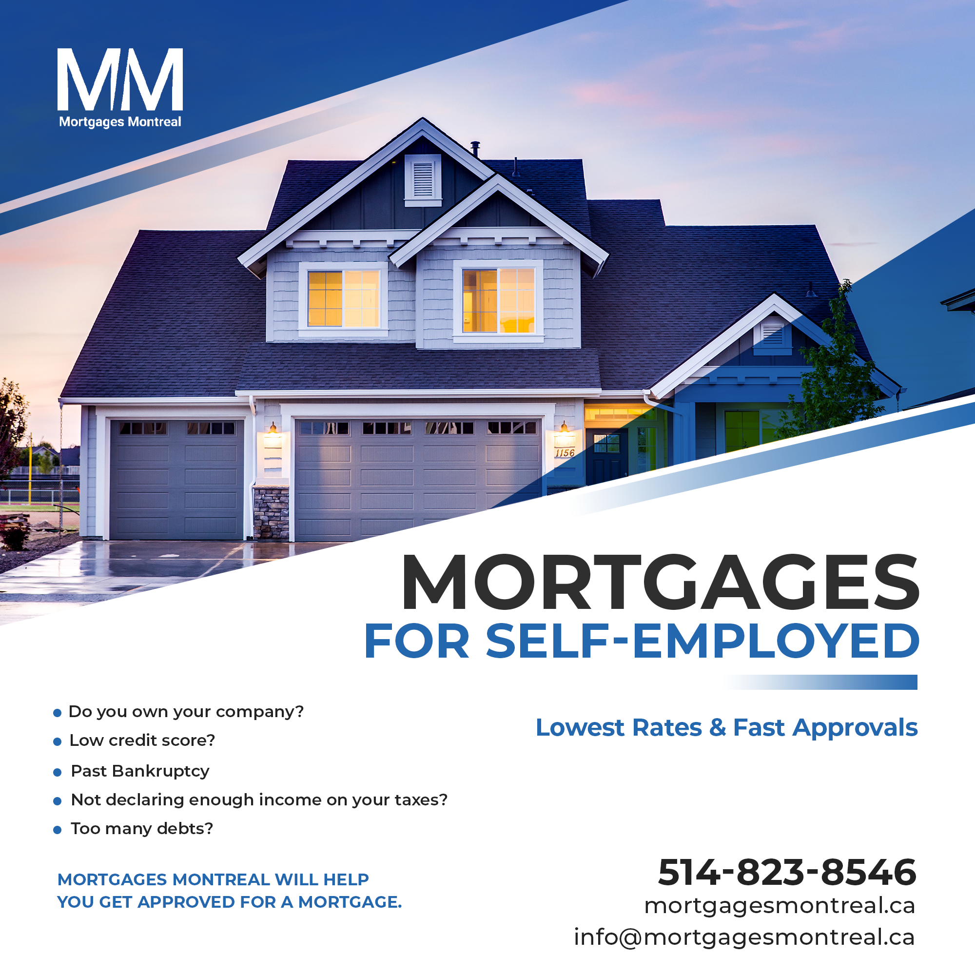 Mortgages Mtl Facebook ad