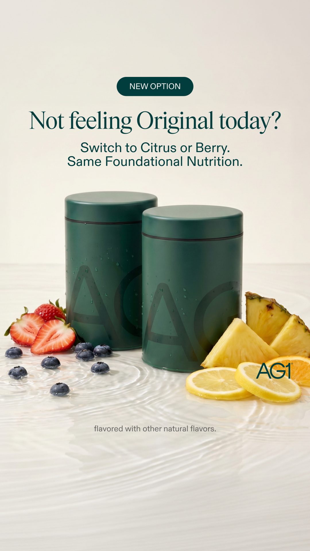 AG1 by Athletic Greens Facebook ad