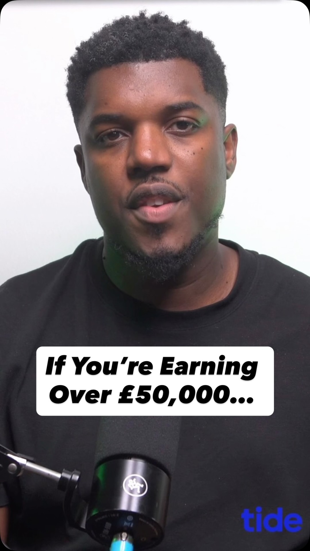 Tide Banking Facebook ad: From April 2026, tax changes for sole traders…