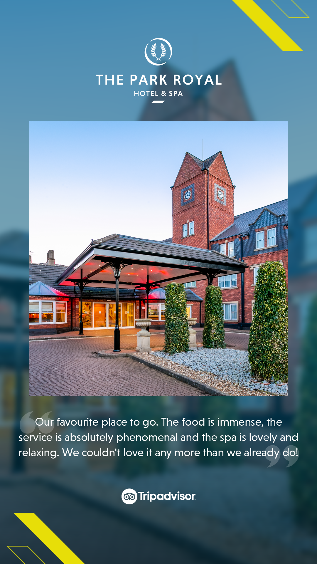 The QHotels Collection Facebook ad