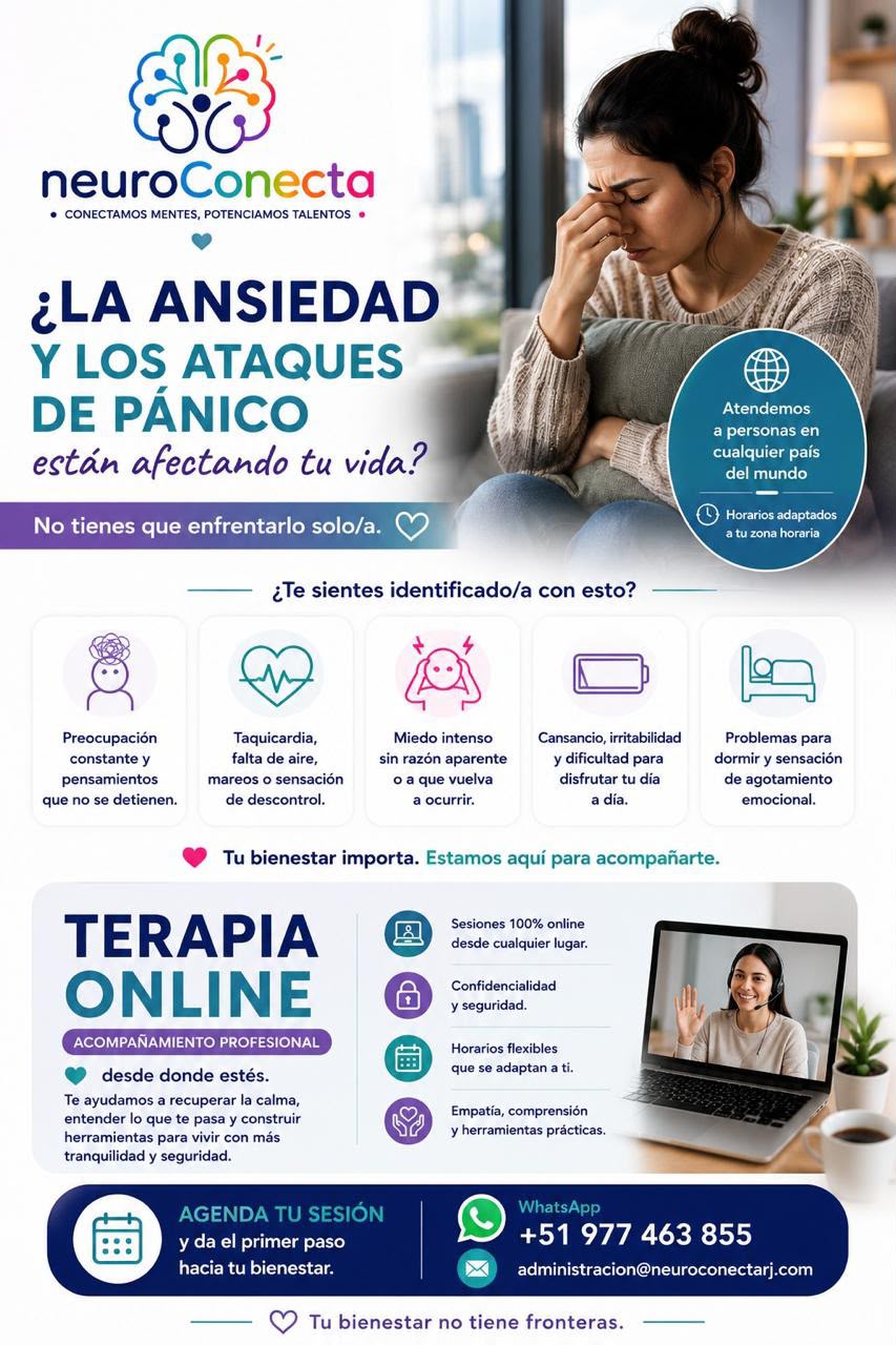 NeuroConecta Facebook ad: Aprende a manejar tu ansiedad