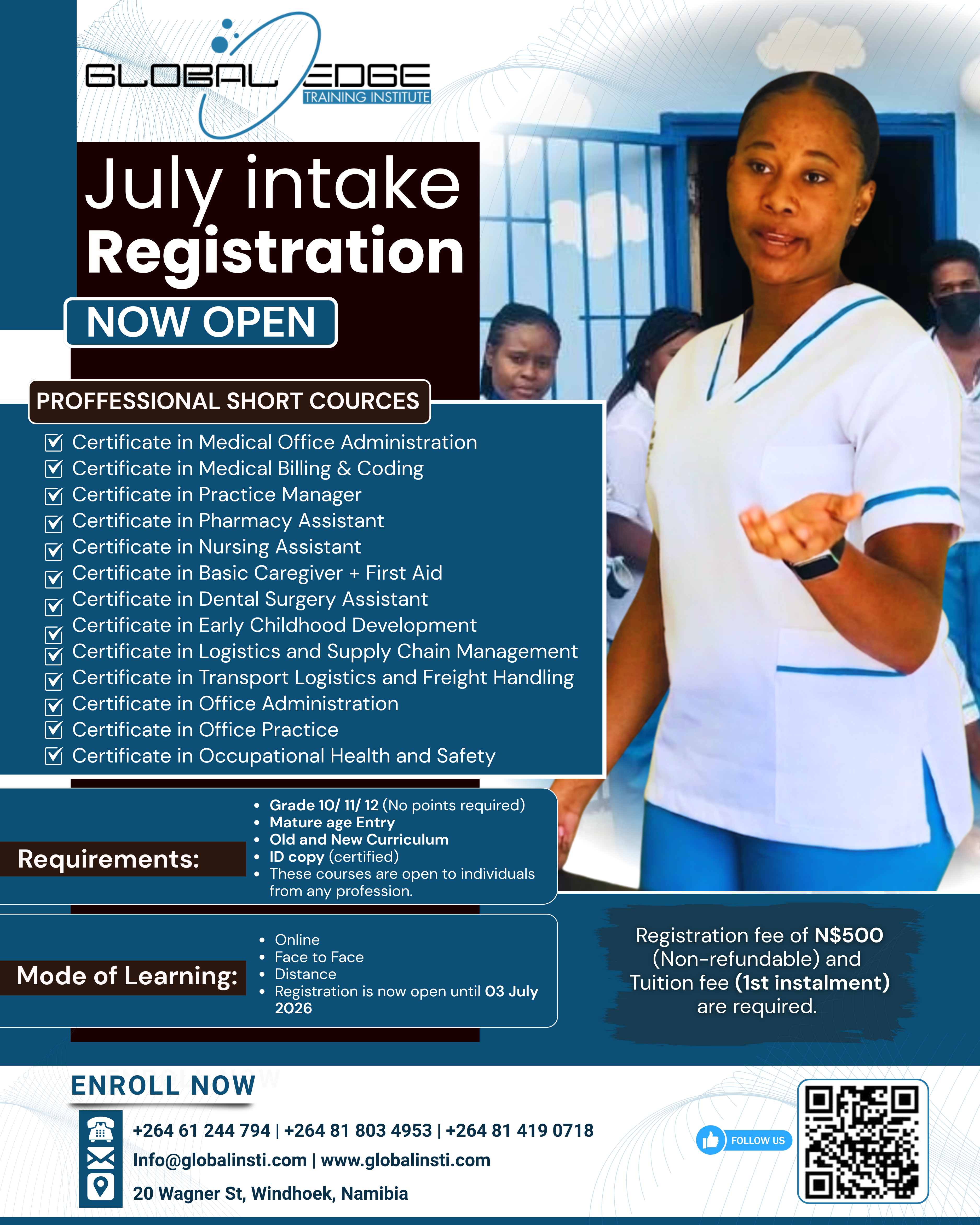 Global Edge Training Institute Facebook ad