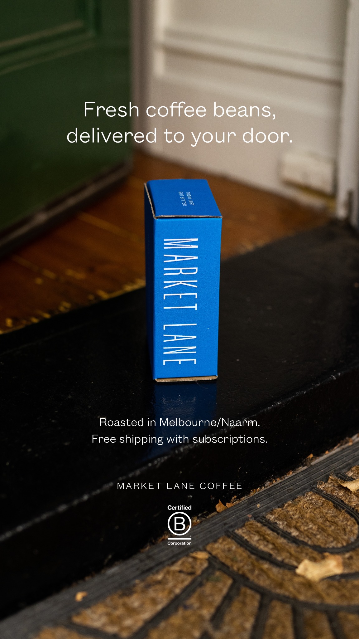 Market Lane Coffee Facebook ad