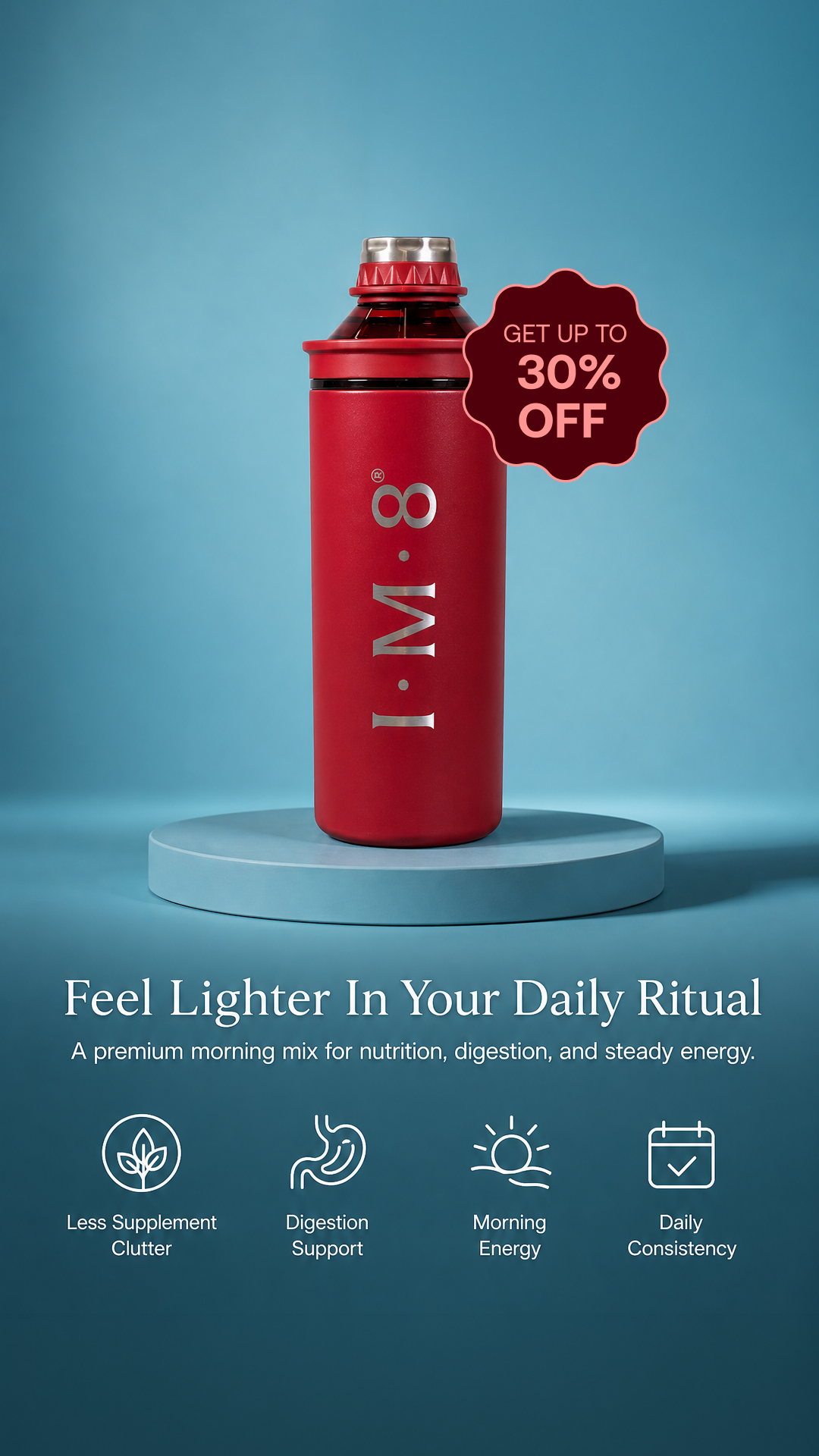 IM8 Health Facebook ad