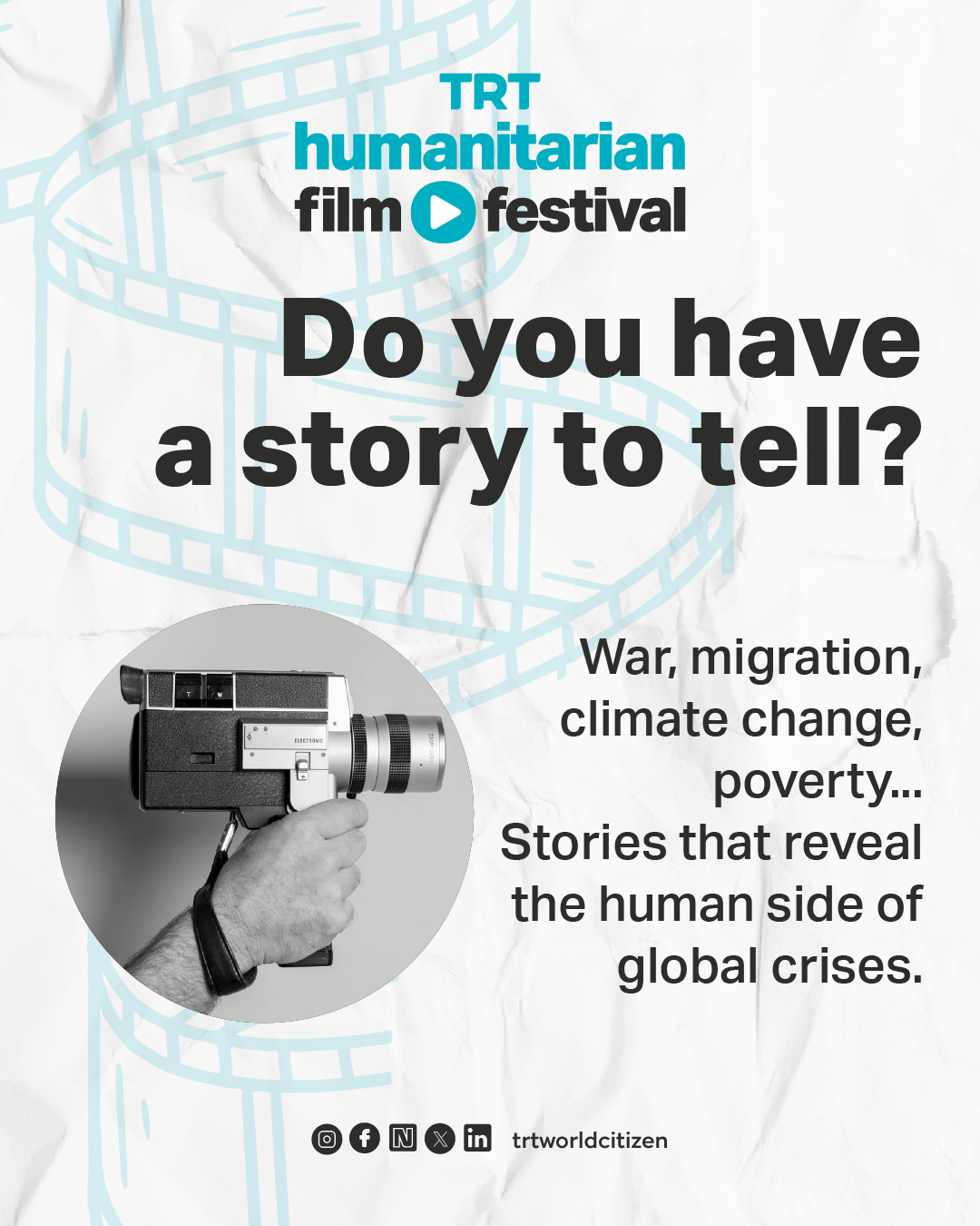 TRT World Citizen Facebook ad: Got a story that needs to be seen?