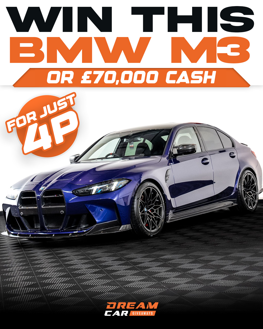 Dream Car Giveaways Facebook ad