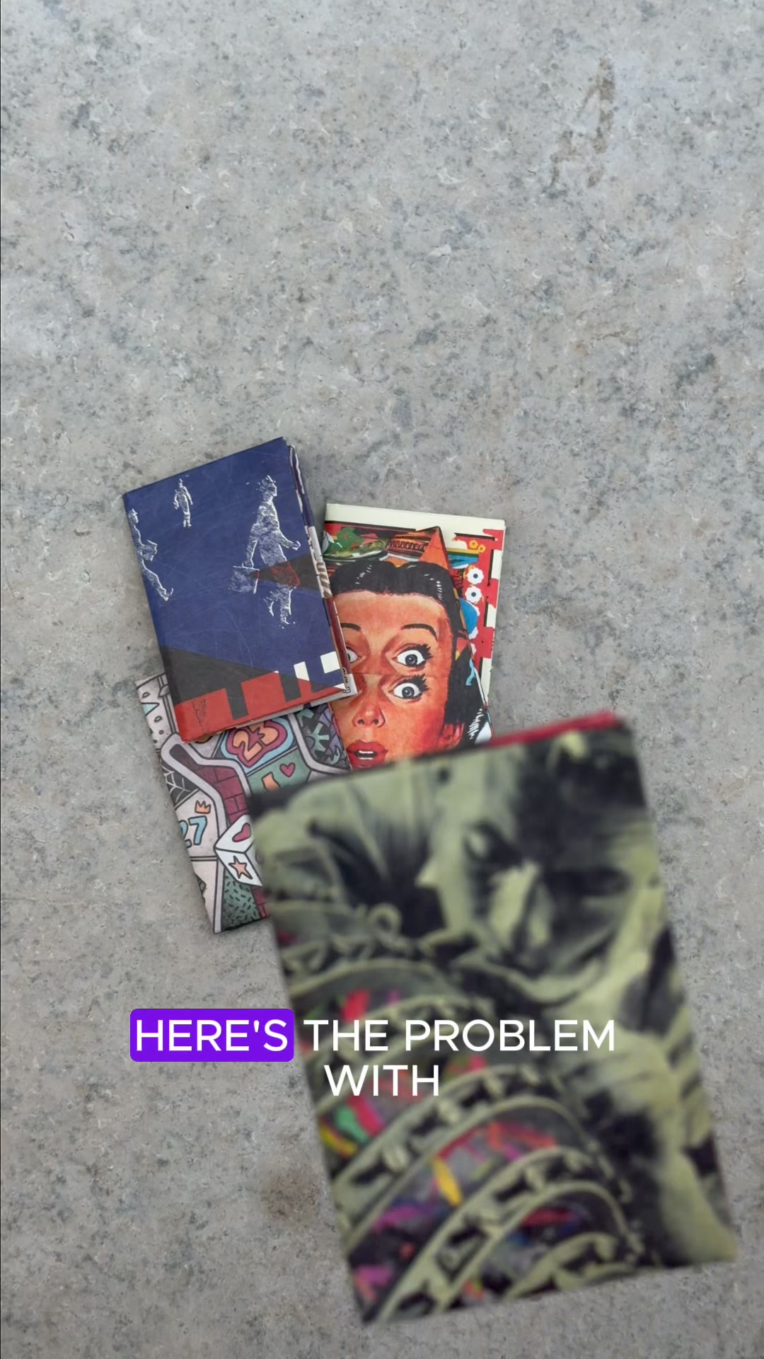 paperwallet Facebook ad: Carry Art in Your Pocket, Not Bulk