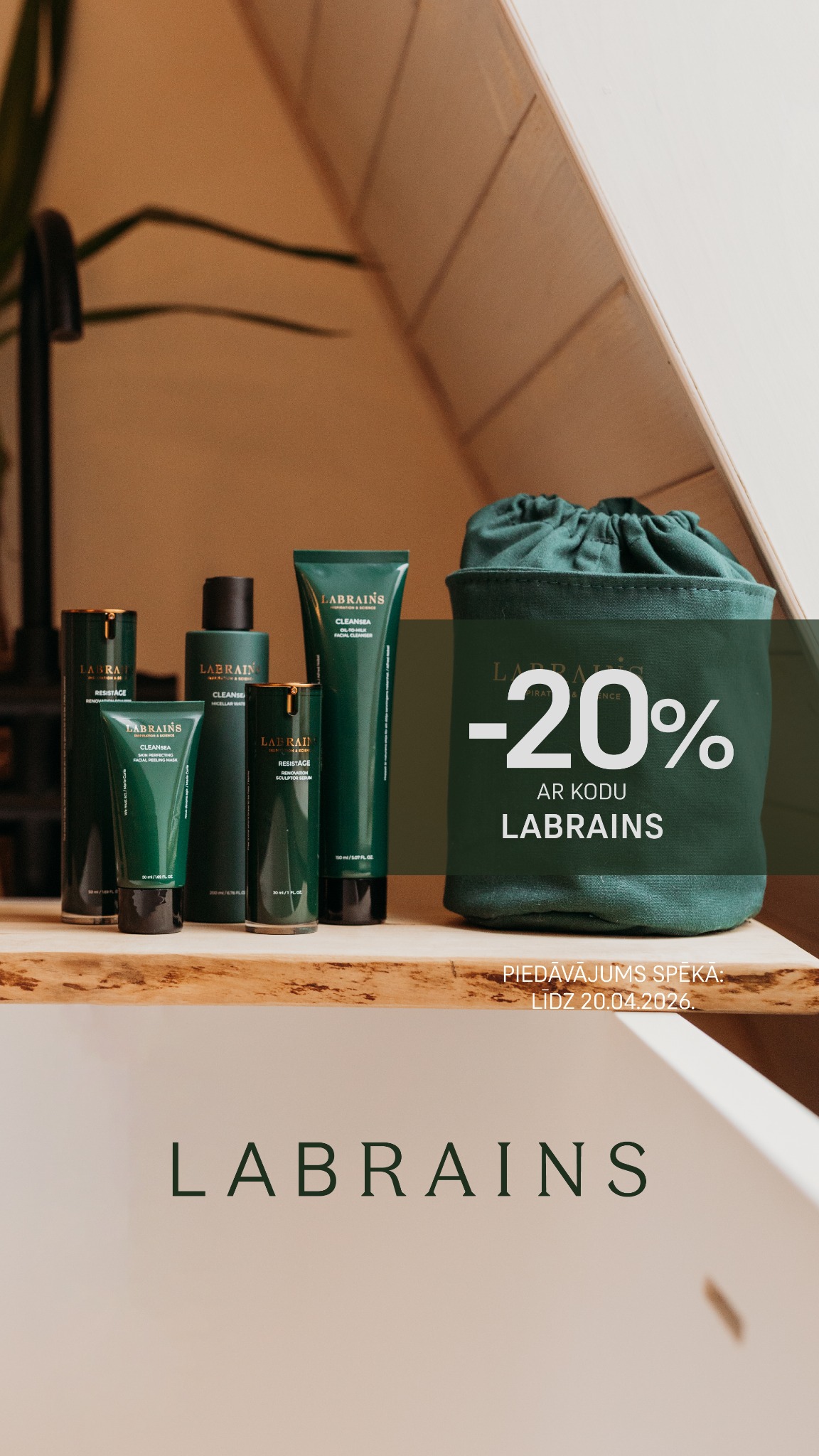 Labrains - Clean Beauty Premium Skincare Facebook ad
