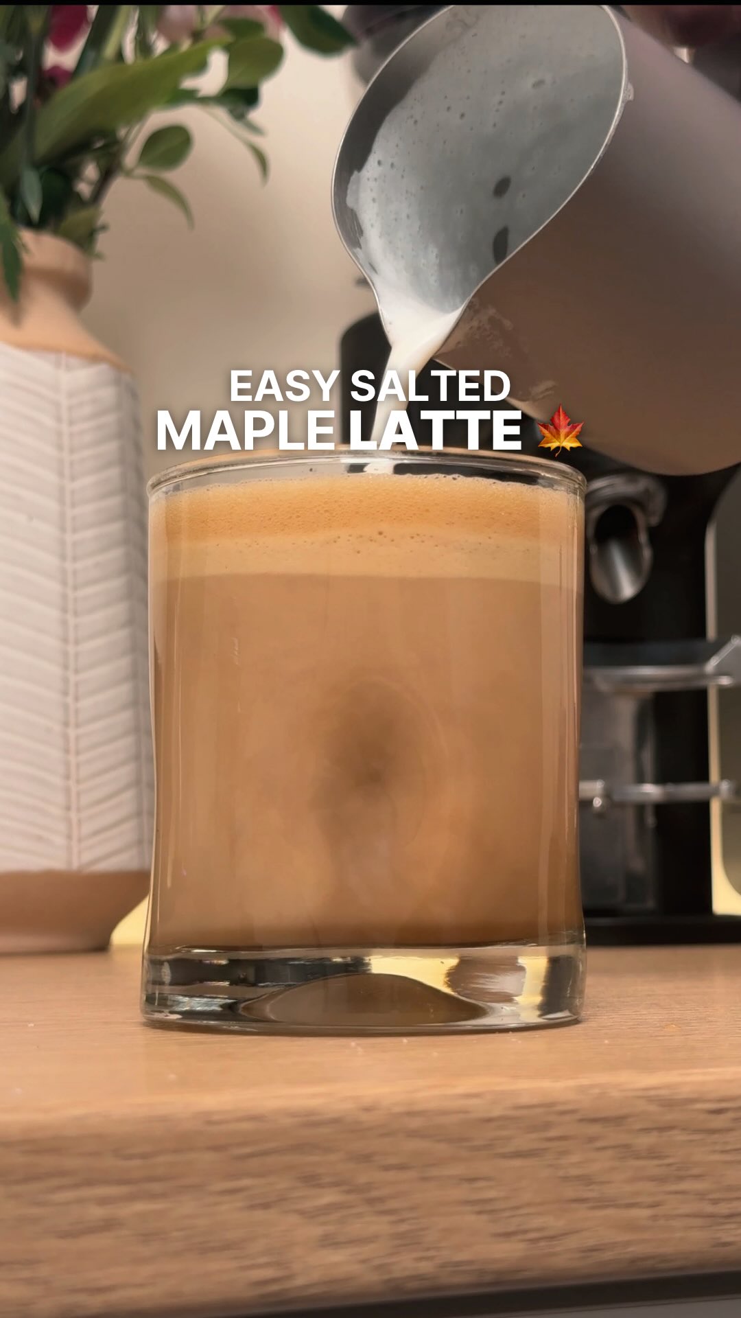 AeroPress Facebook ad: Salted Maple Latte
