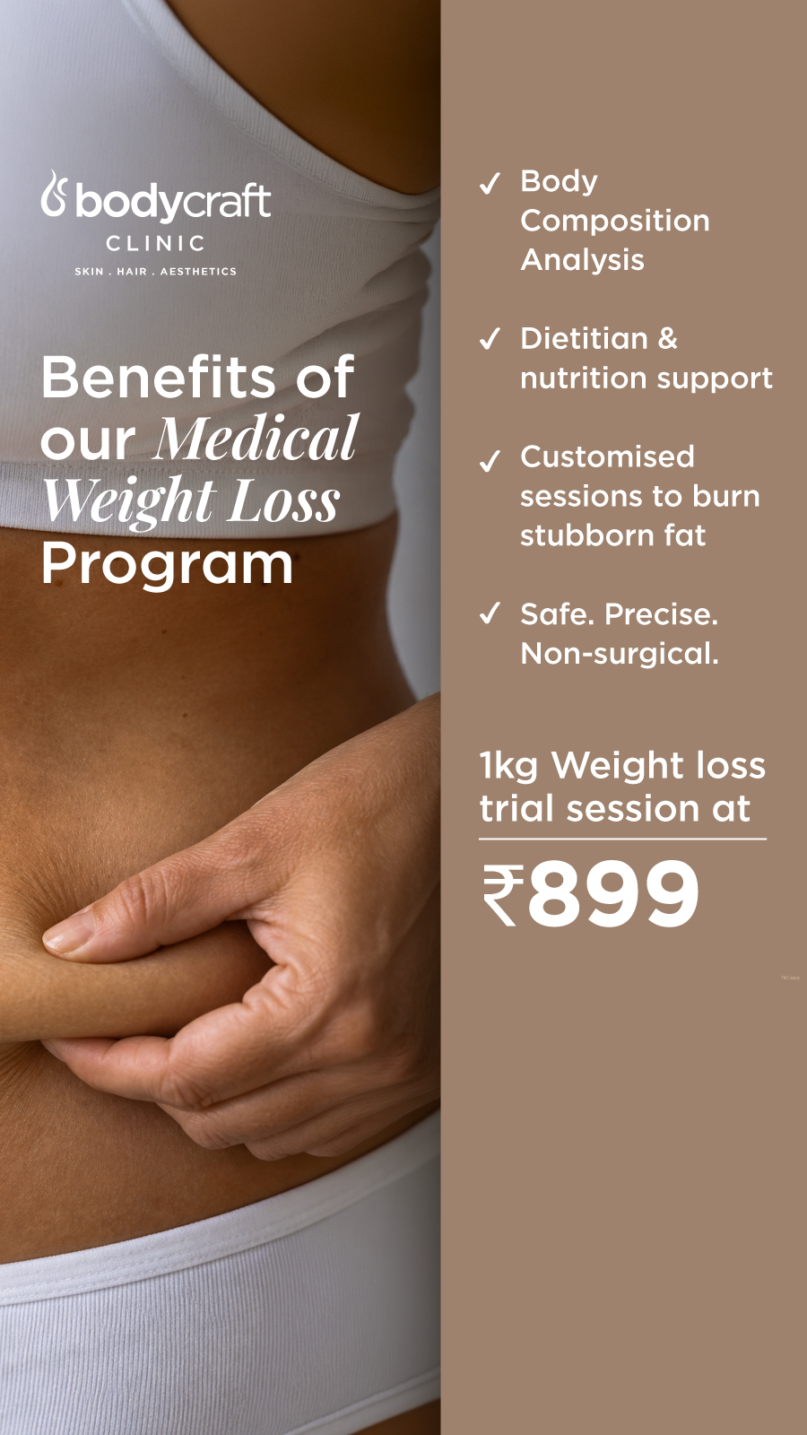 Bodycraft Clinic Facebook ad