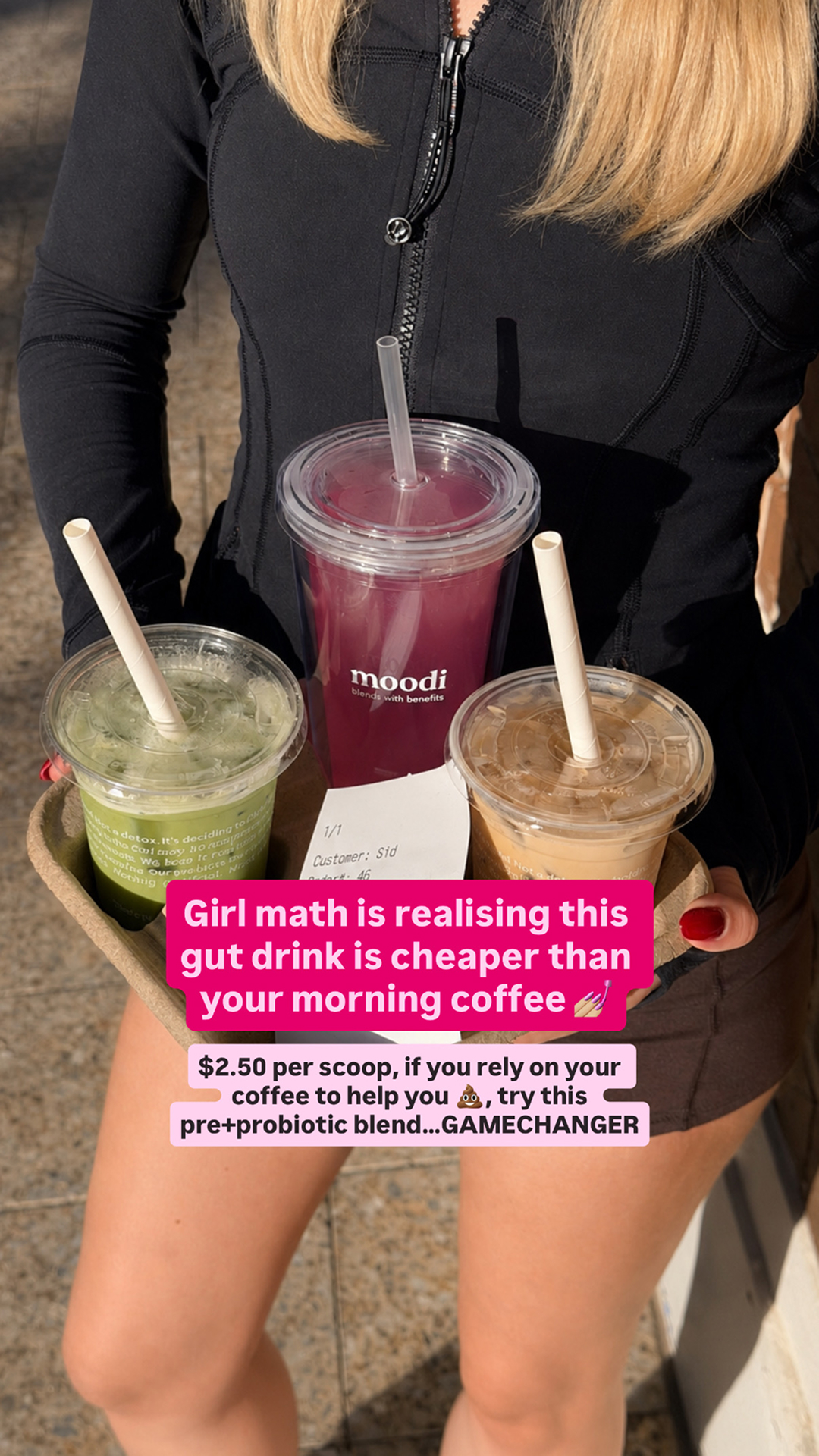 Moodi Facebook ad