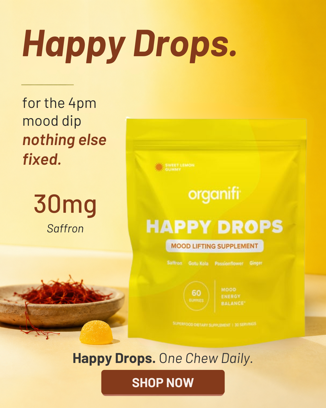 organifi Facebook ad