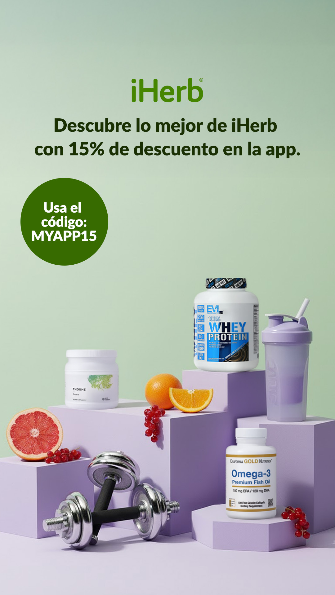 iHerb.com Spanish Facebook ad