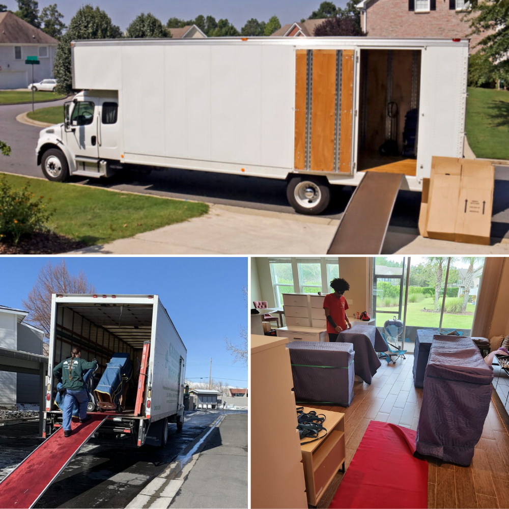 Not Your Husband Moving Company Facebook ad: Moving Day, Minus the Anxiety-We’ve Got You.