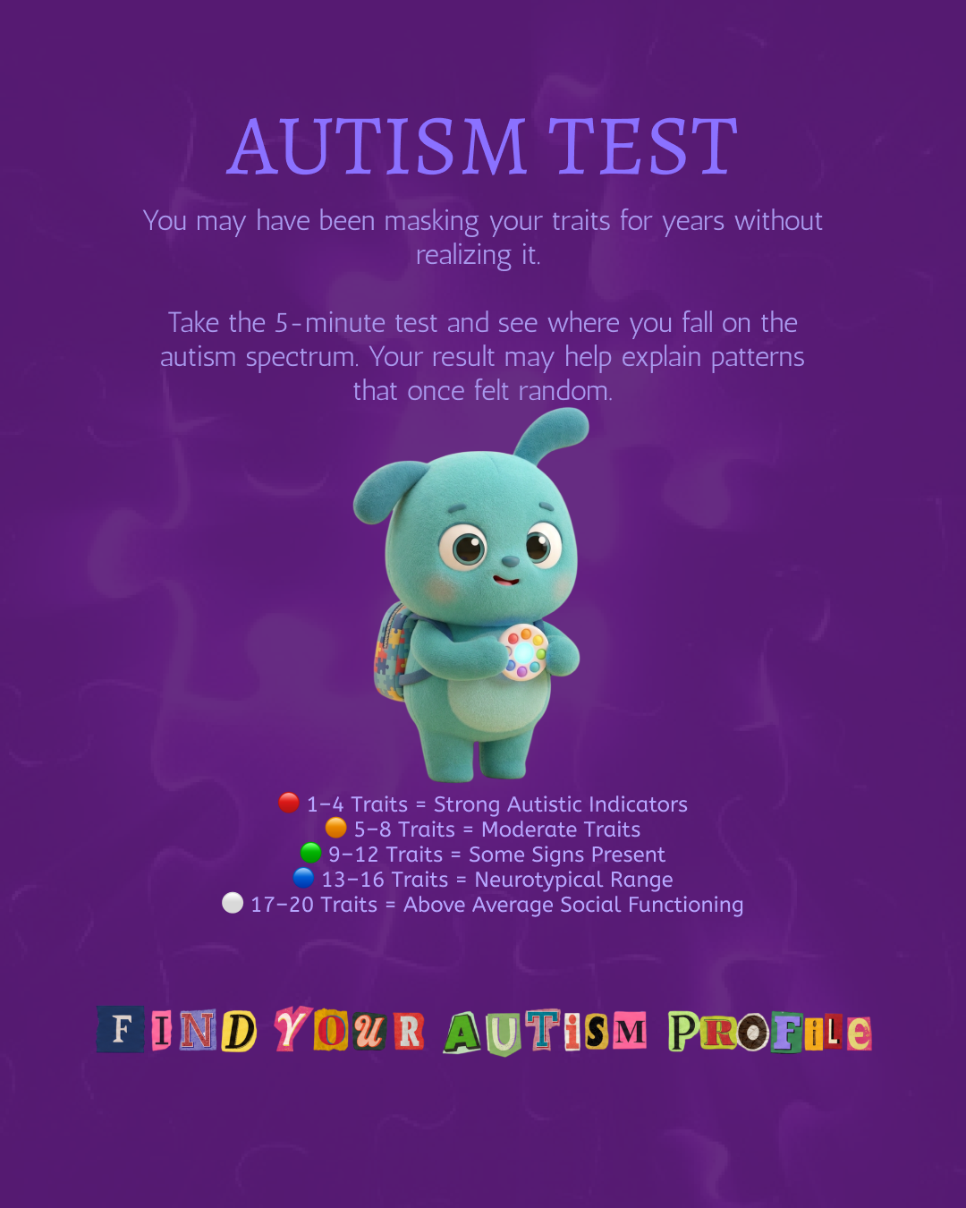 Personality Test: Created by Experts  Facebook ad