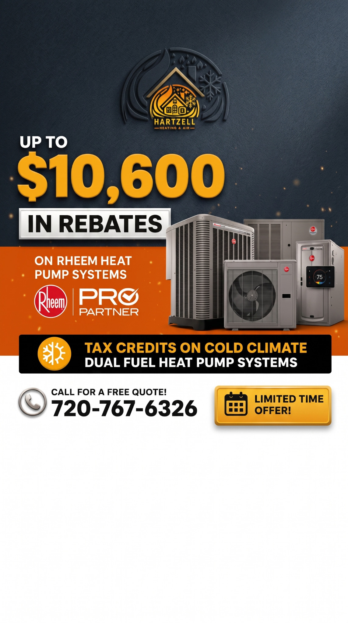 Hartzell Heating & Air Conditioning Facebook ad