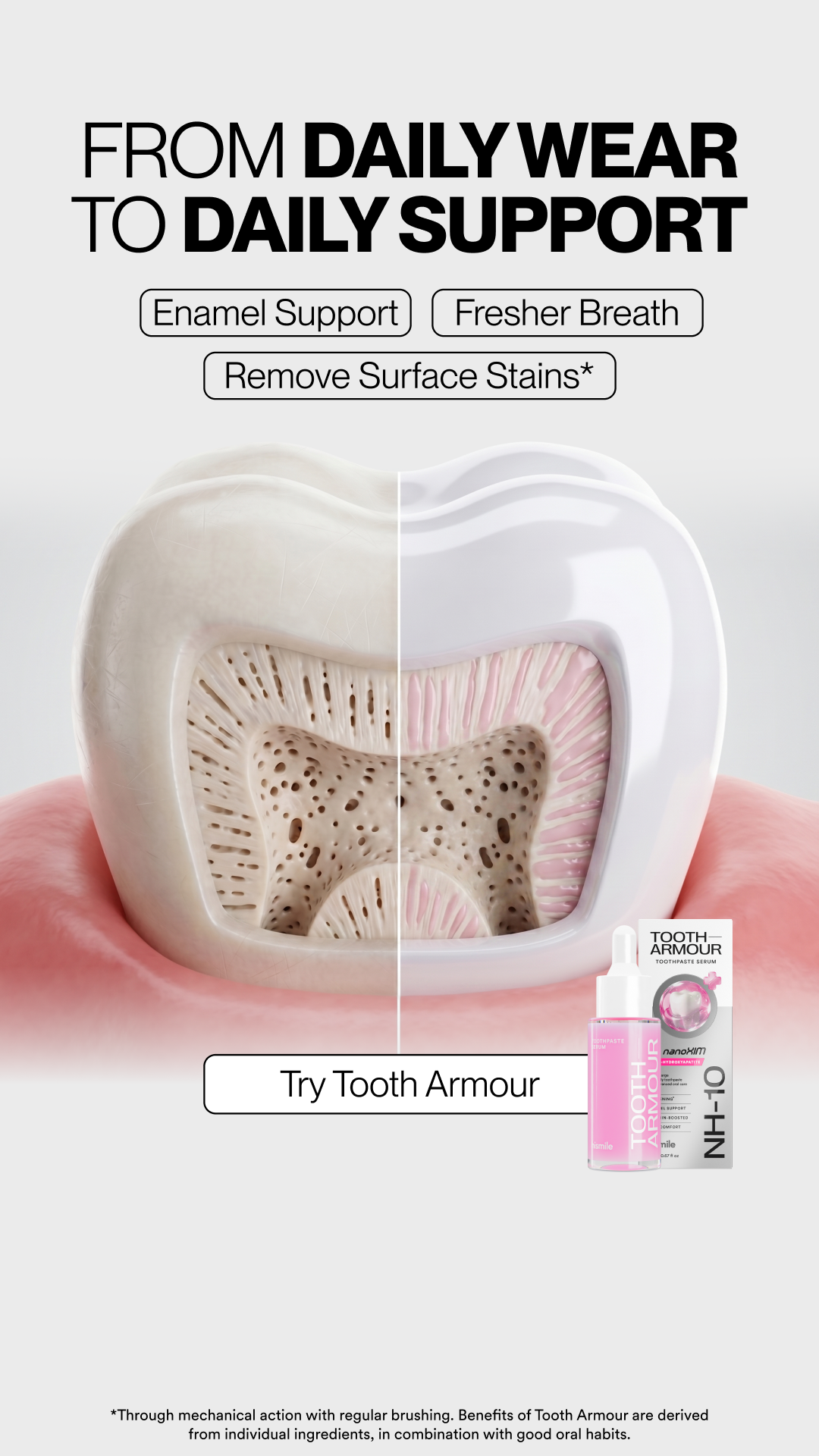 Hismile Facebook ad