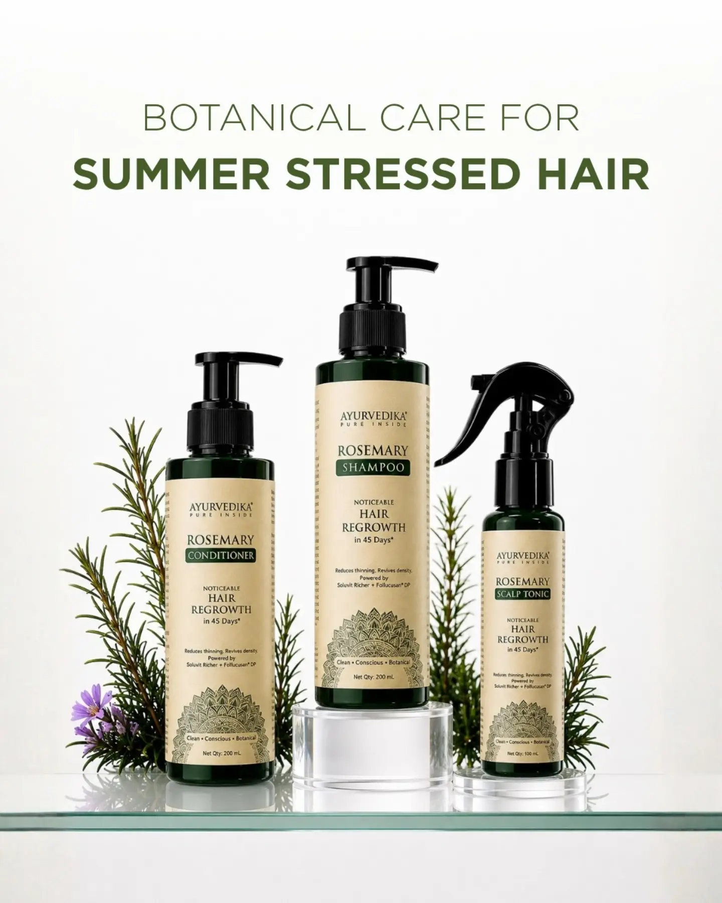 Ayurvedika Facebook ad: Hairfall