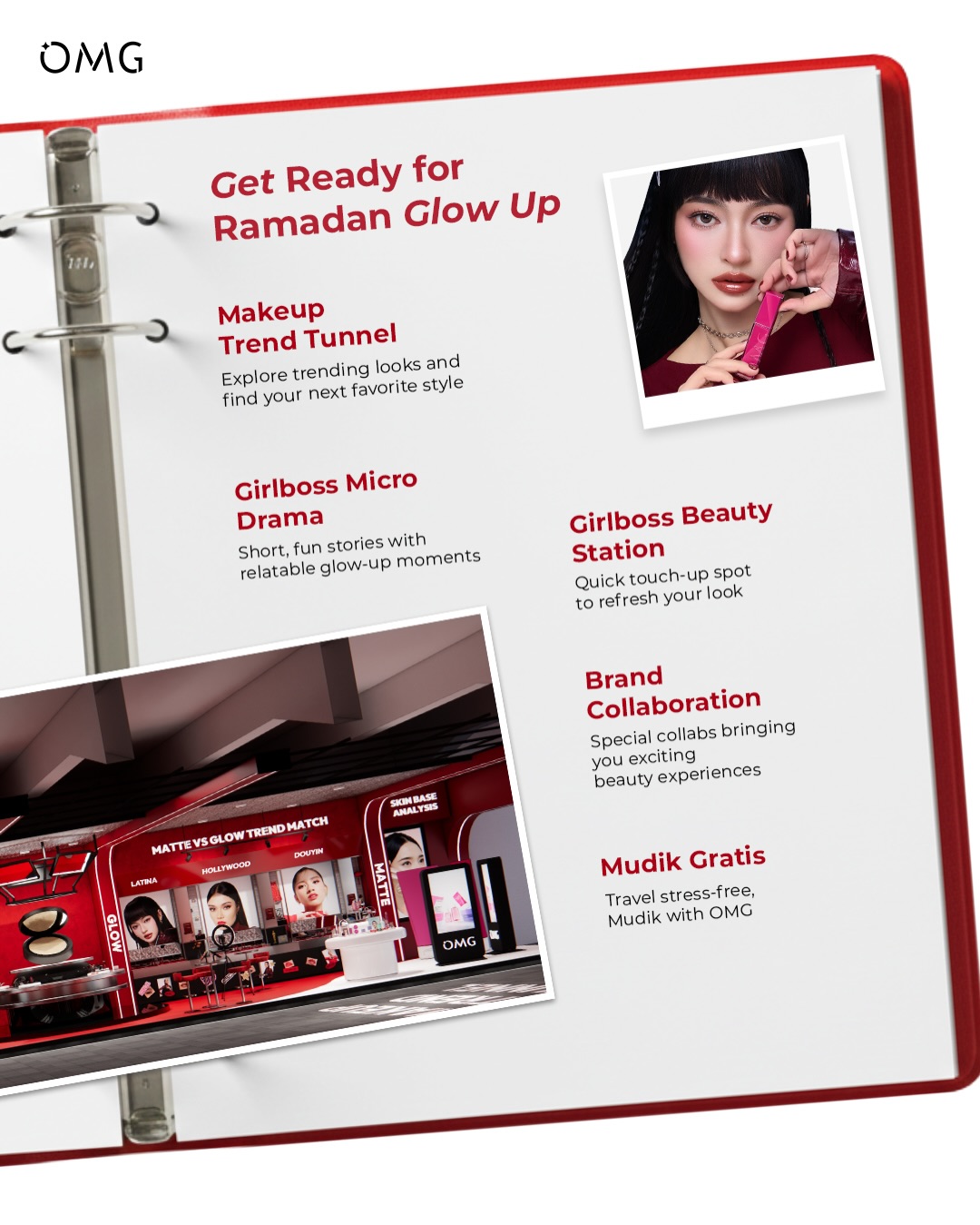 OMG - Oh My Glam Facebook ad