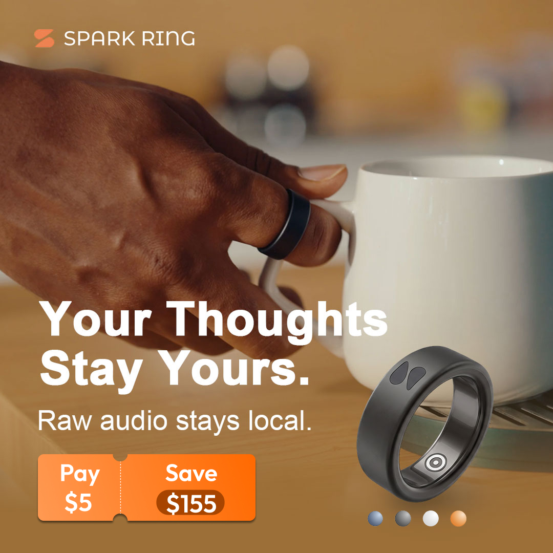 Spark Ring Facebook ad from Jul 31, 2026