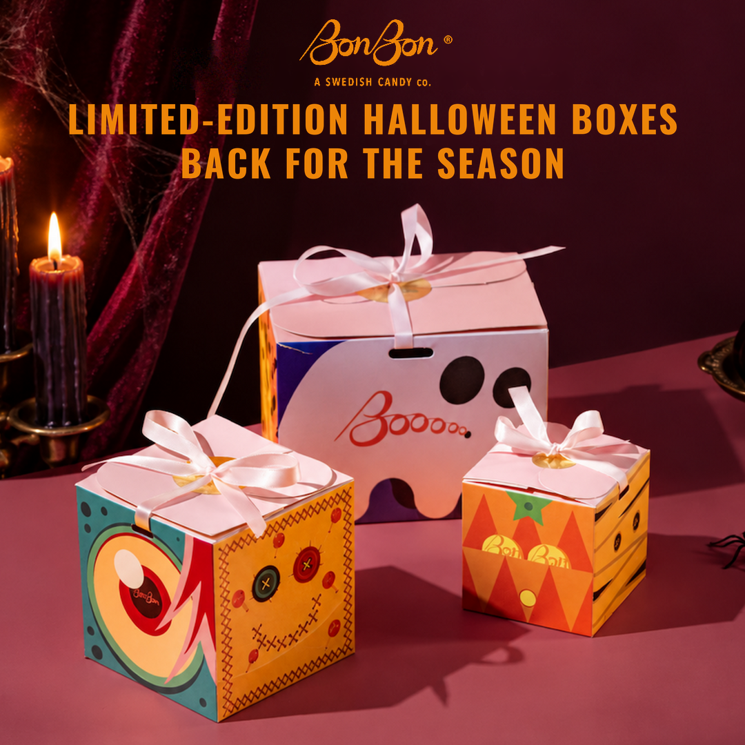 BonBon - A Swedish Candy Co. Facebook ad: BonBon Halloween Boxes