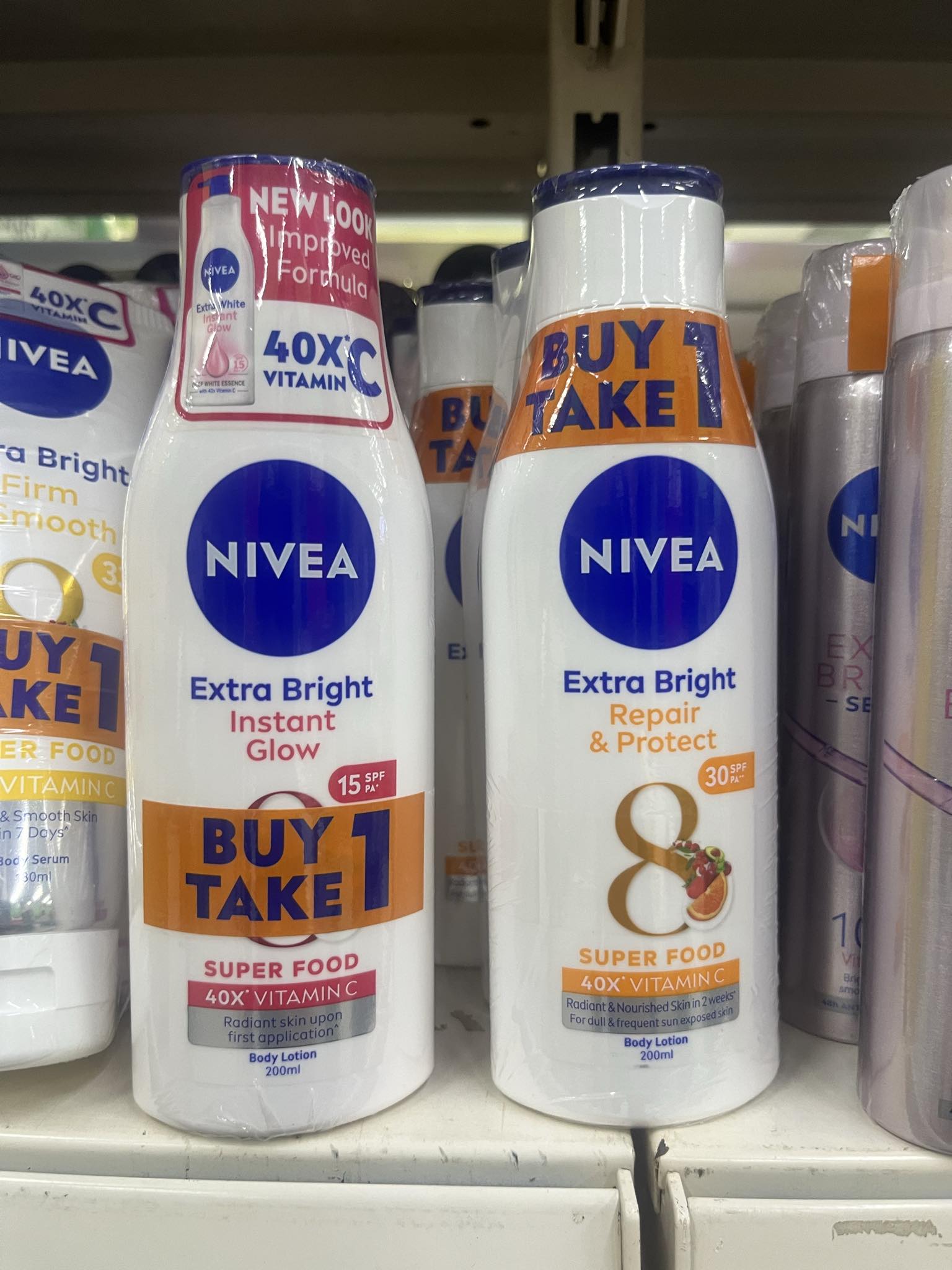 Awesome Finds Facebook ad: Nivea Buy 1 Take 1!