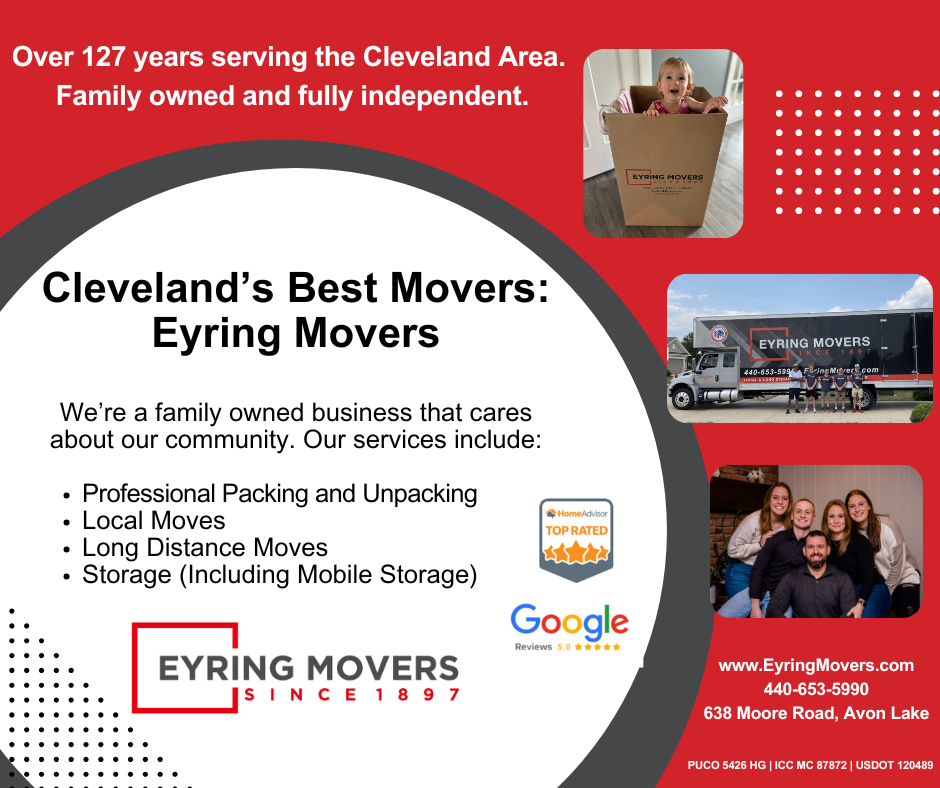 Eyring Movers Facebook ad from Aug 8, 2025
