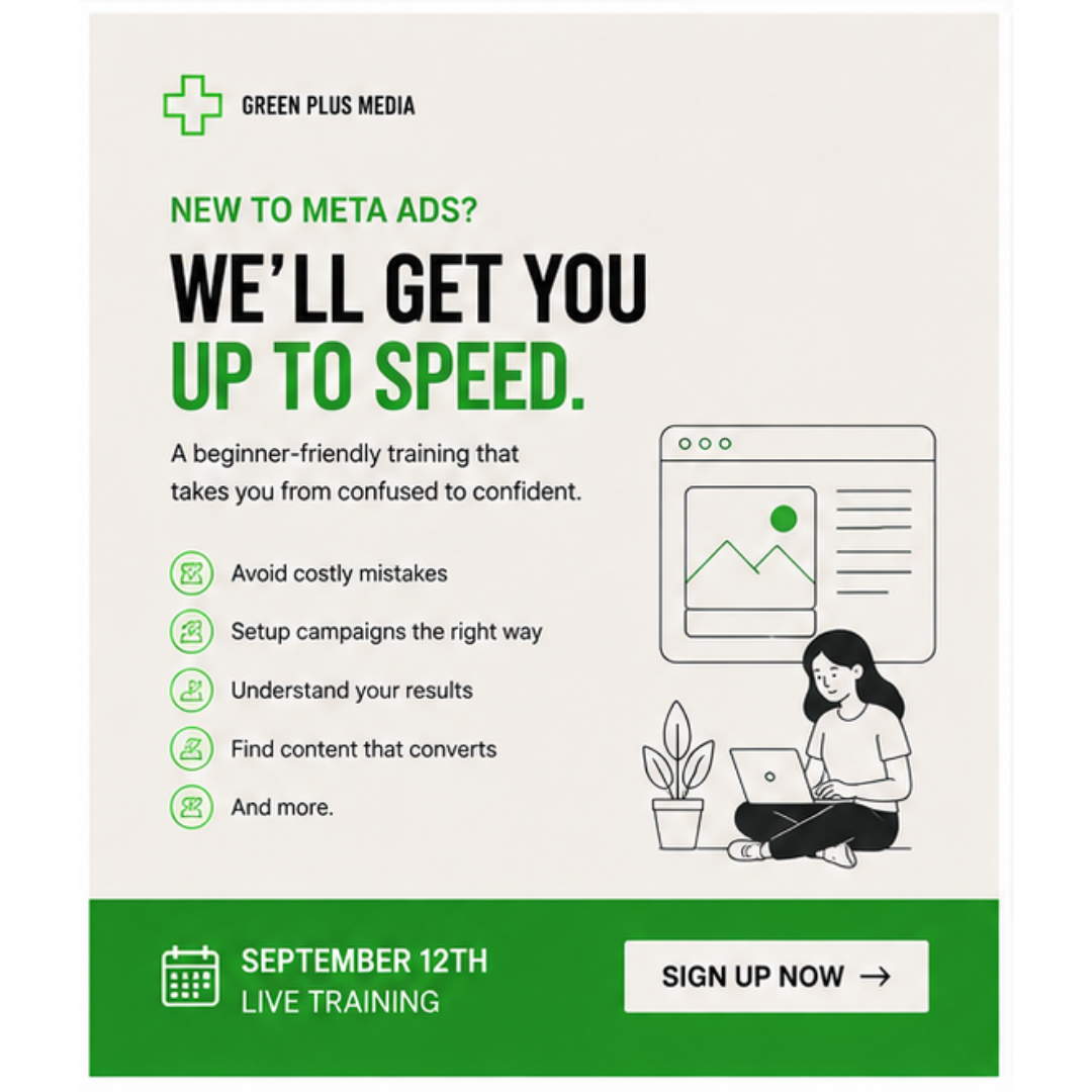 Green Plus Media Facebook ad