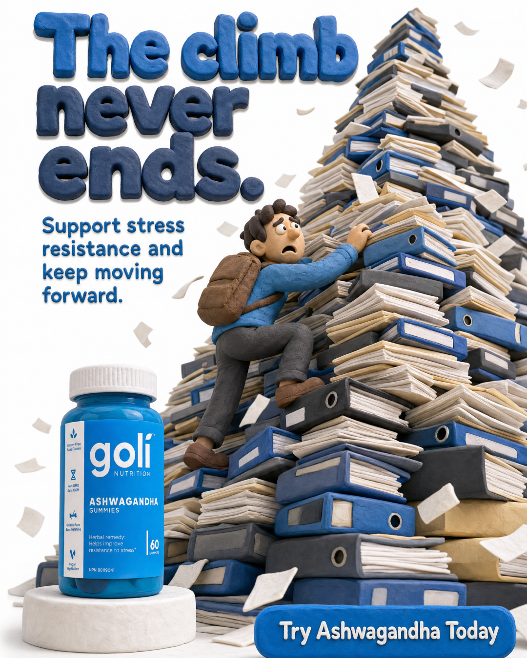 Goli Facebook ad: America's #1 Ashwagandha Brand