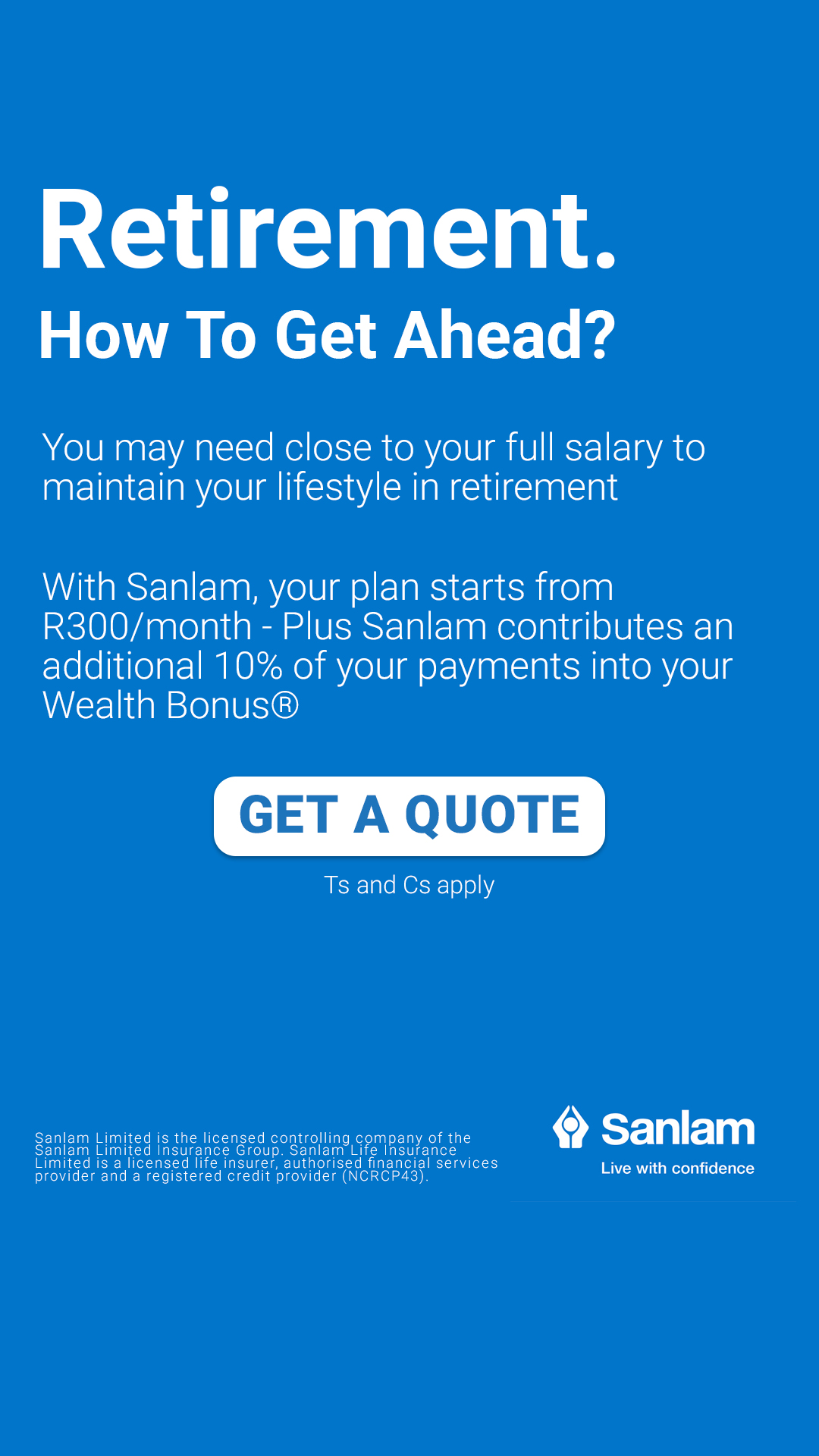 Saving-experts.co.za Facebook ad